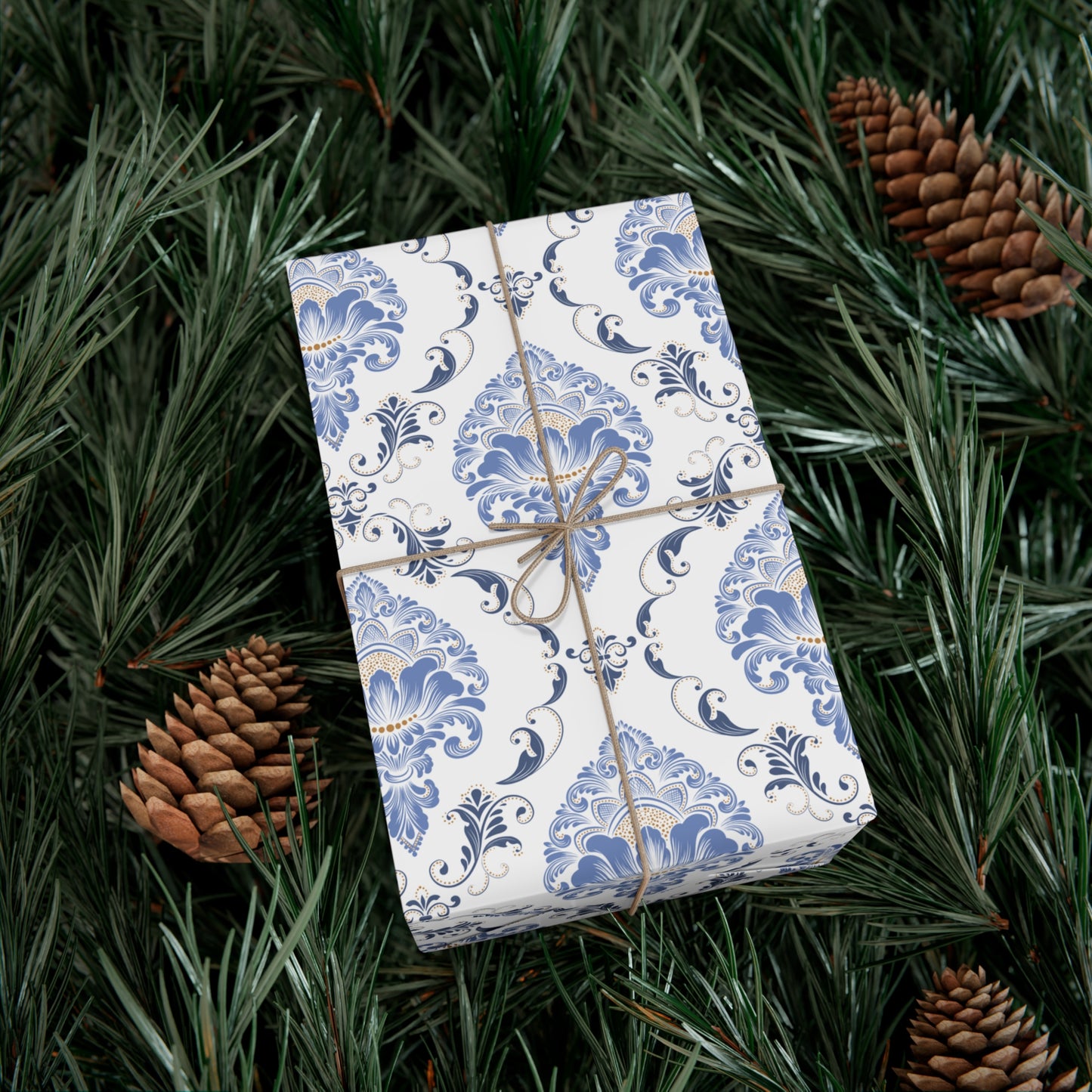 Light Blue Pattern - Gift Wrap Papers - 10311
