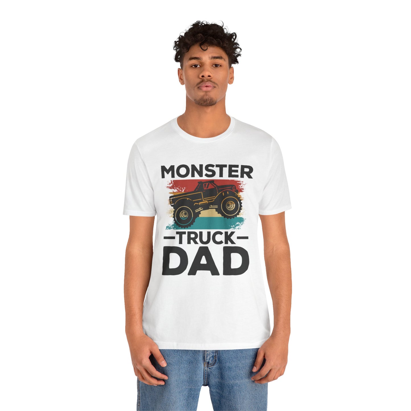 Monster Truck Dad - Unisex Jersey Short Sleeve Tee