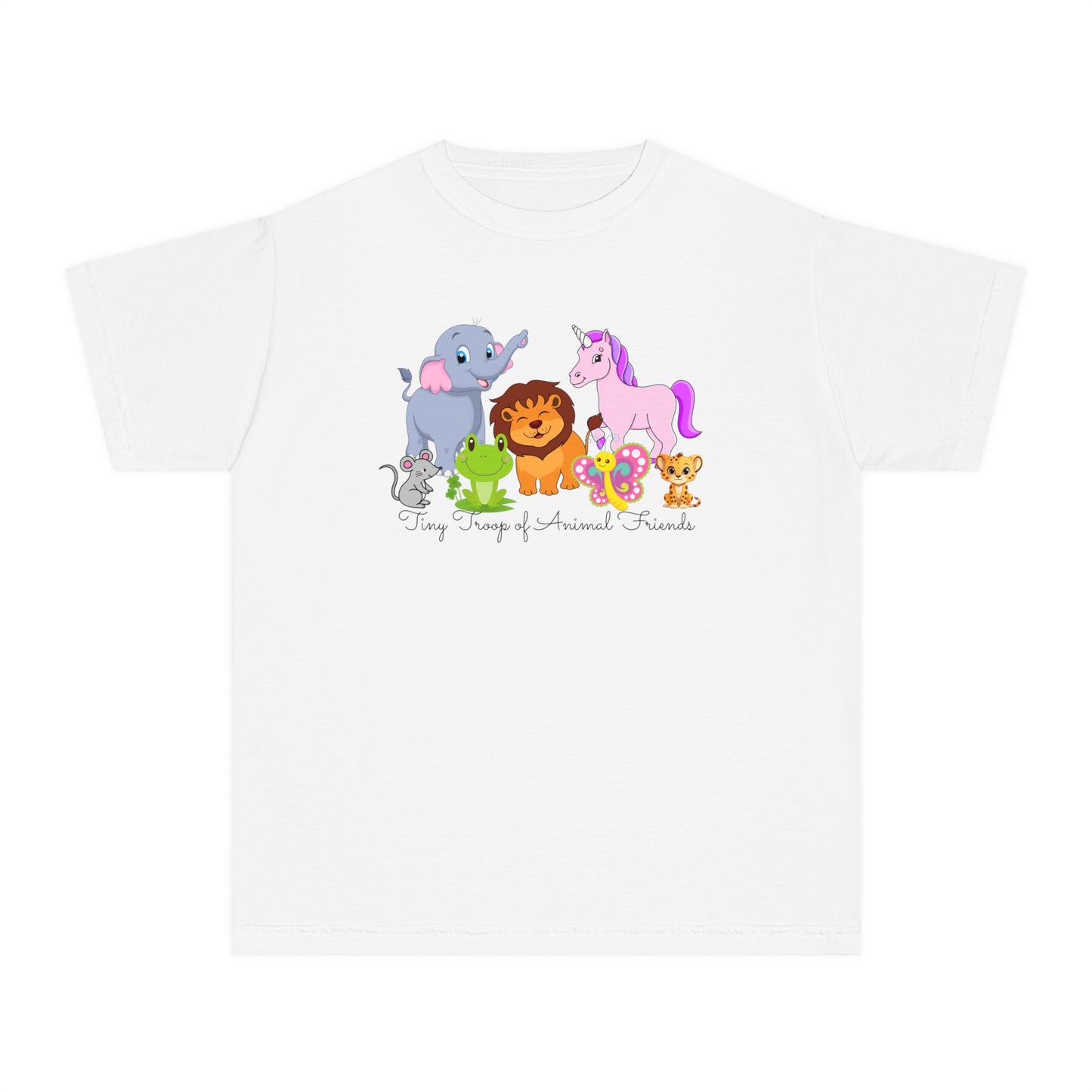 Tiny Troop of Animal Friends  -  Kid's Tee