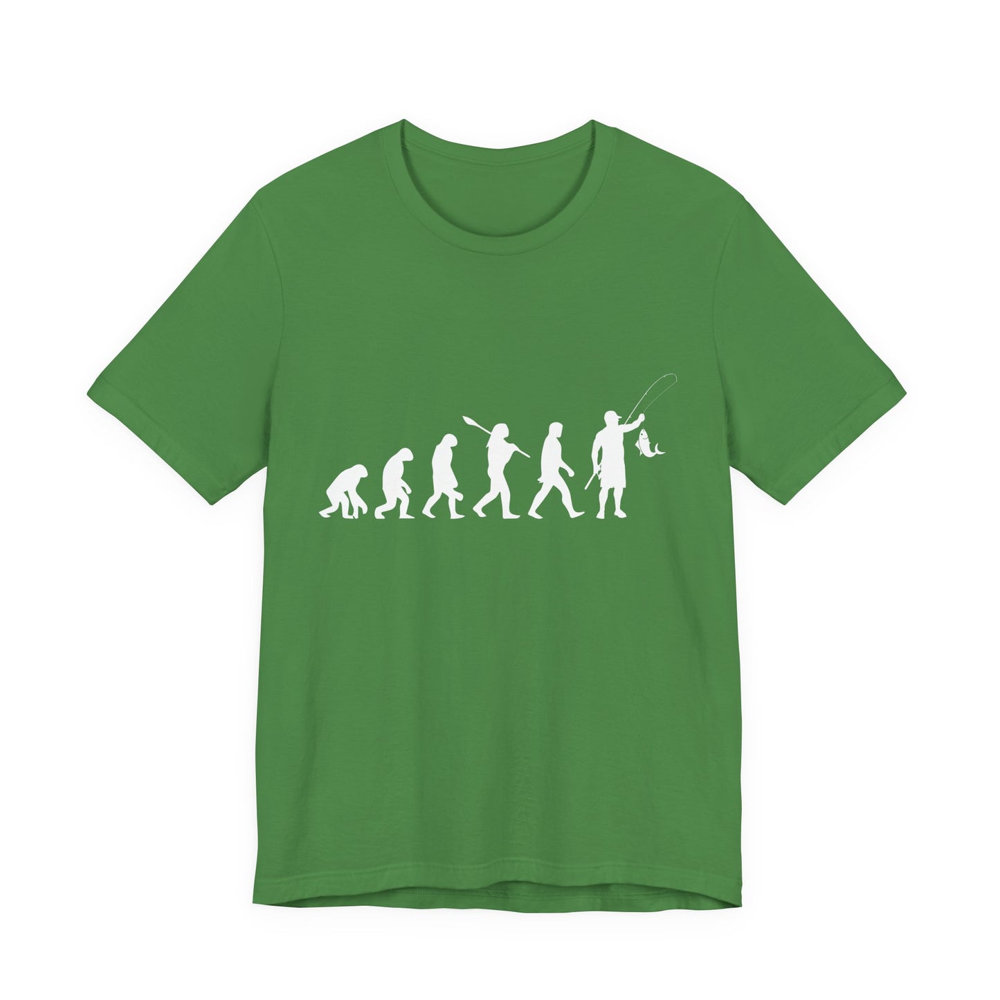 Fishing:  The Evolution of Angling - Unisex Jersey Short Sleeve Tee - 14134