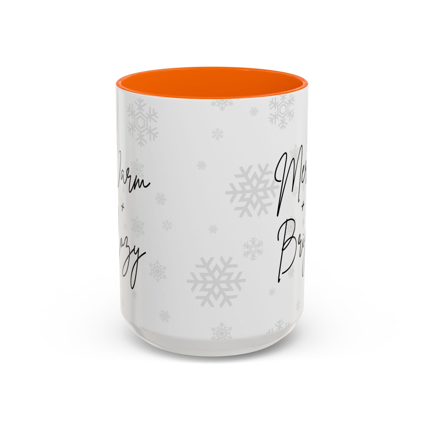 Warm+Cozy, Merry+Bright - Accent Coffee Mug (11, 15oz) - 11115