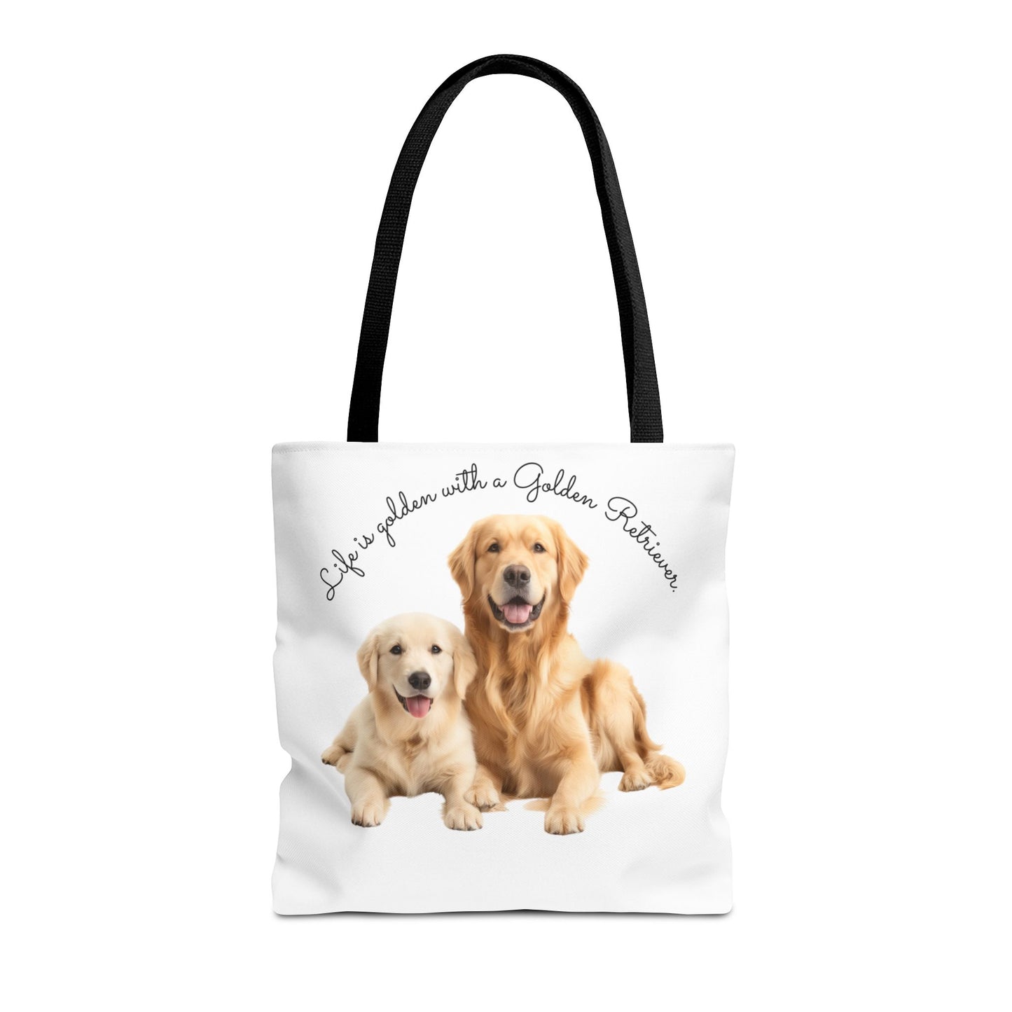 Life is Golden with a Golden Retriever - Tote Bag - 10464