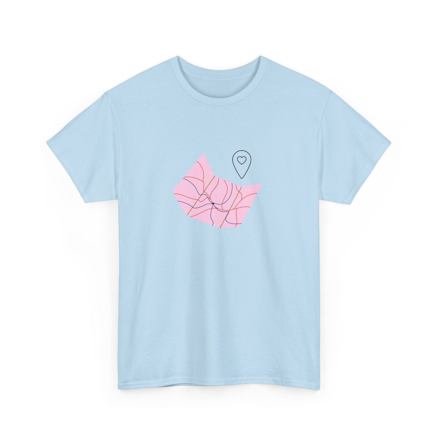 Follow Your Heart - Unisex Heavy Cotton Tee - 11445