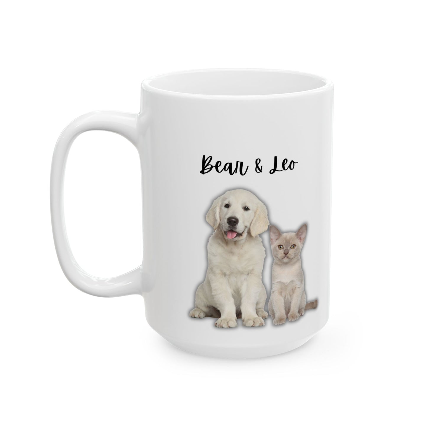 Custom Dog Ceramic Mug | 11oz & 15oz - 14174