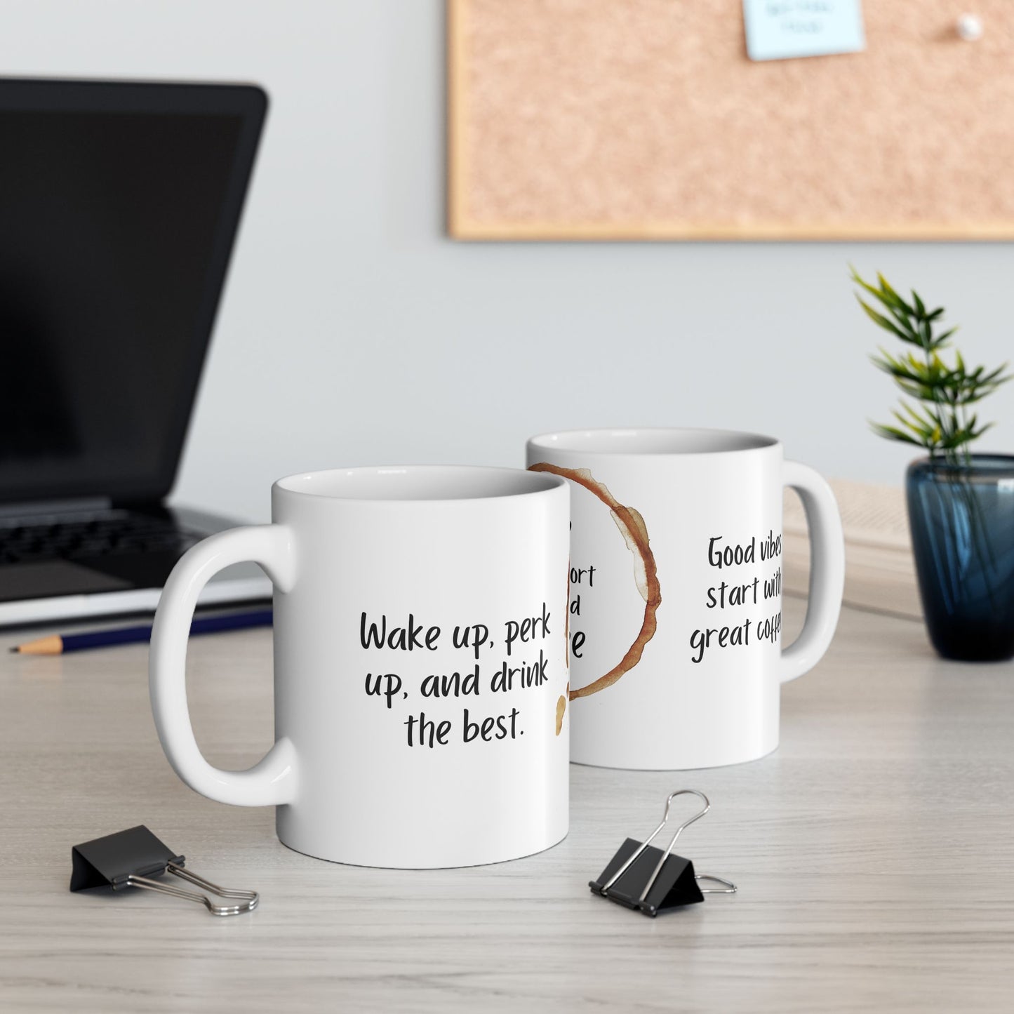 Life is Too Short for Bad Coffee - Ceramic Mug, (11oz, 15oz) - 11329