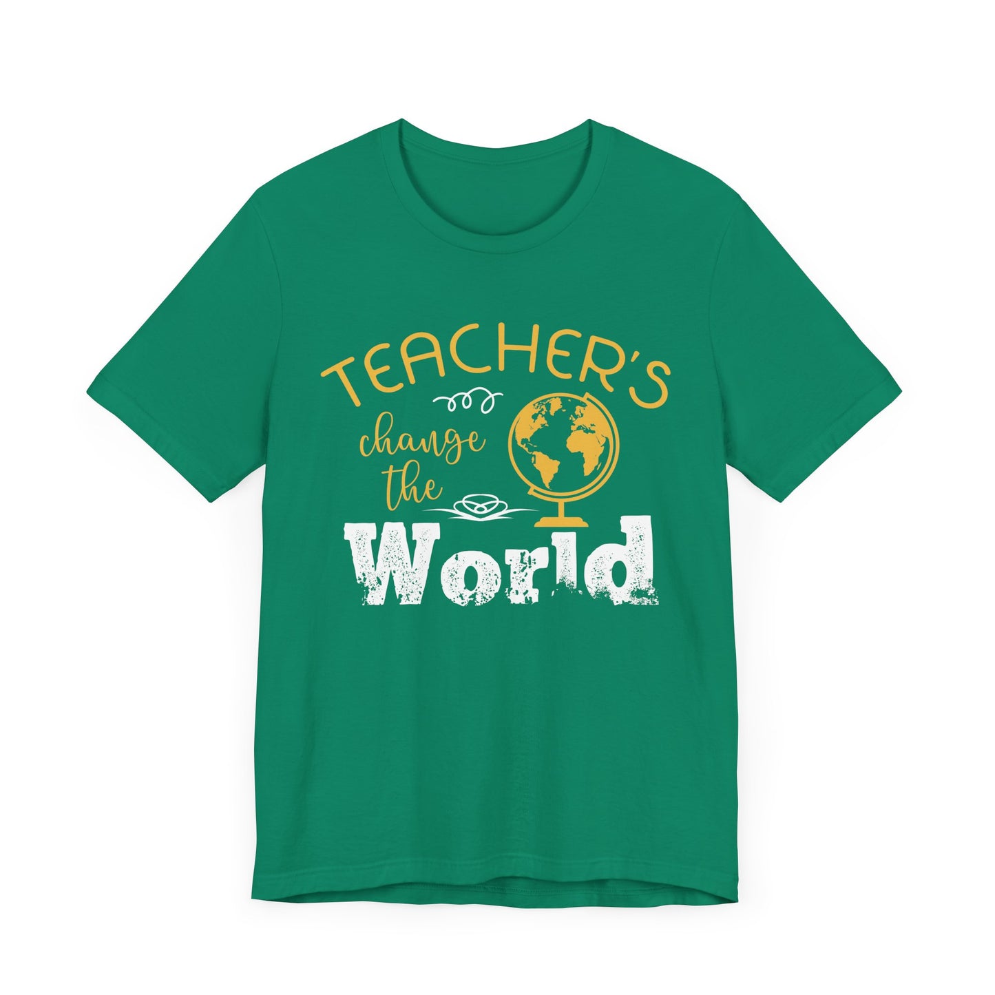 Teachers Change The World - Unisex Jersey Short Sleeve Tee - 13432