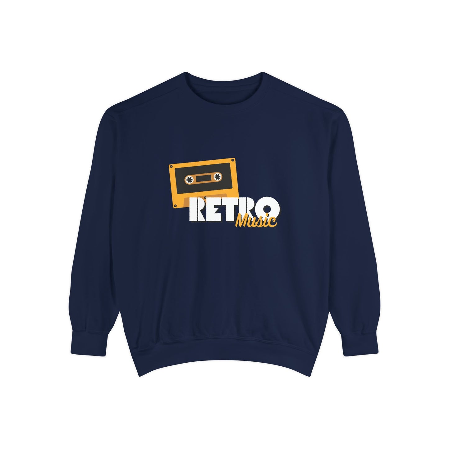 Retro Music - Unisex Garment-Dyed Sweatshirt - 10604