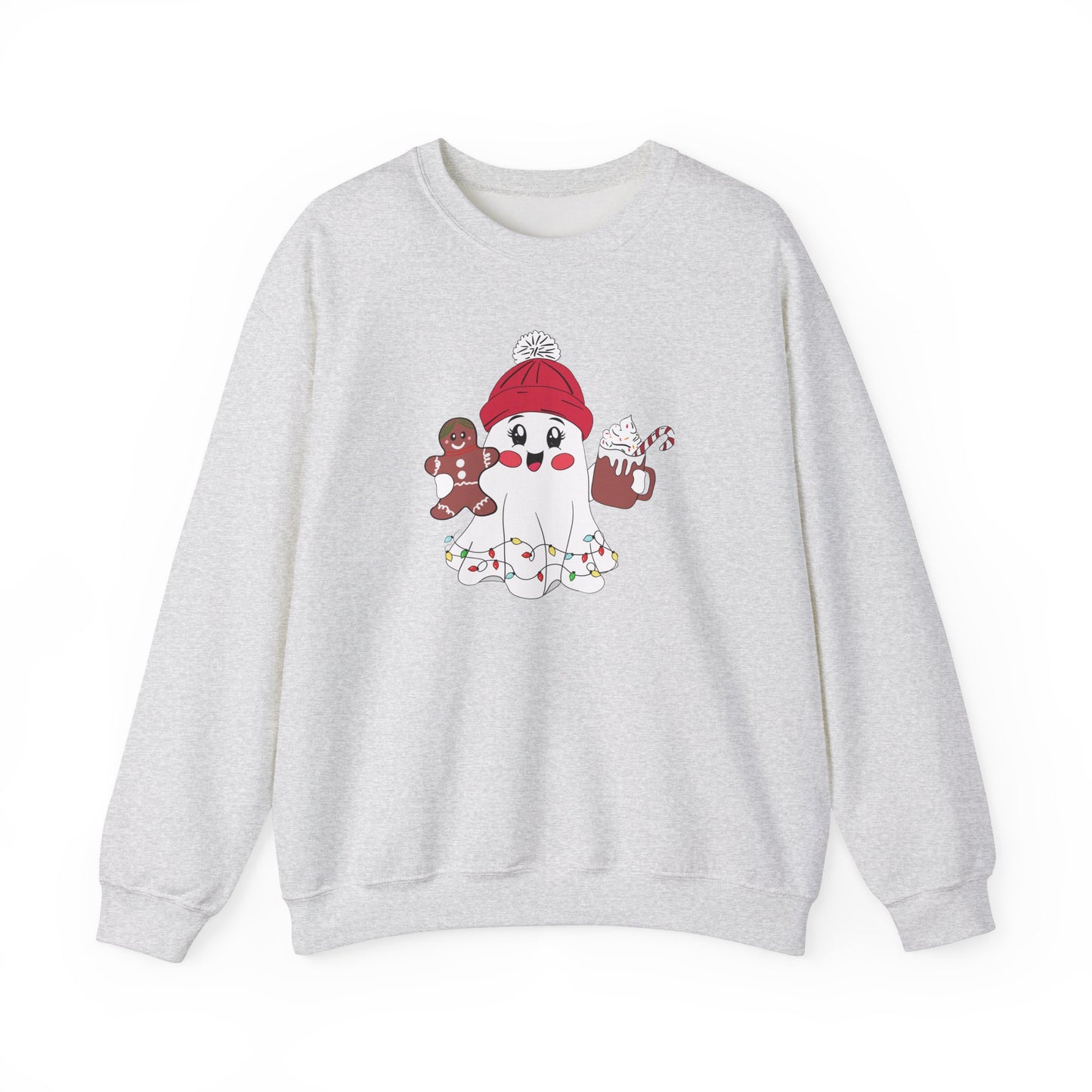 Christmas Ghost - Unisex Heavy Blend™ Crewneck Sweatshirt - 10394