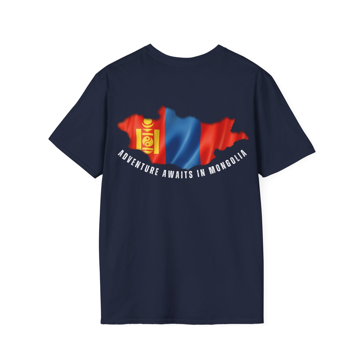 Adventure Awaits in Mongolia - Unisex Softstyle T-Shirt - 10367