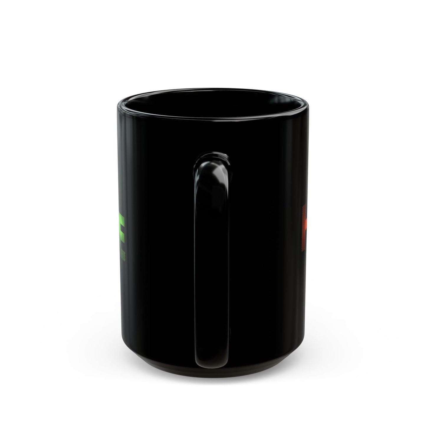 Dog Energy, The Most Powerful Energy - Black Mug (11oz, 15oz) | 11oz,Back-to-School,Black base,Ceramic,Coffee Mugs,Glossy,Home & Living,Mugs,Seasonal Picks,Sublimation