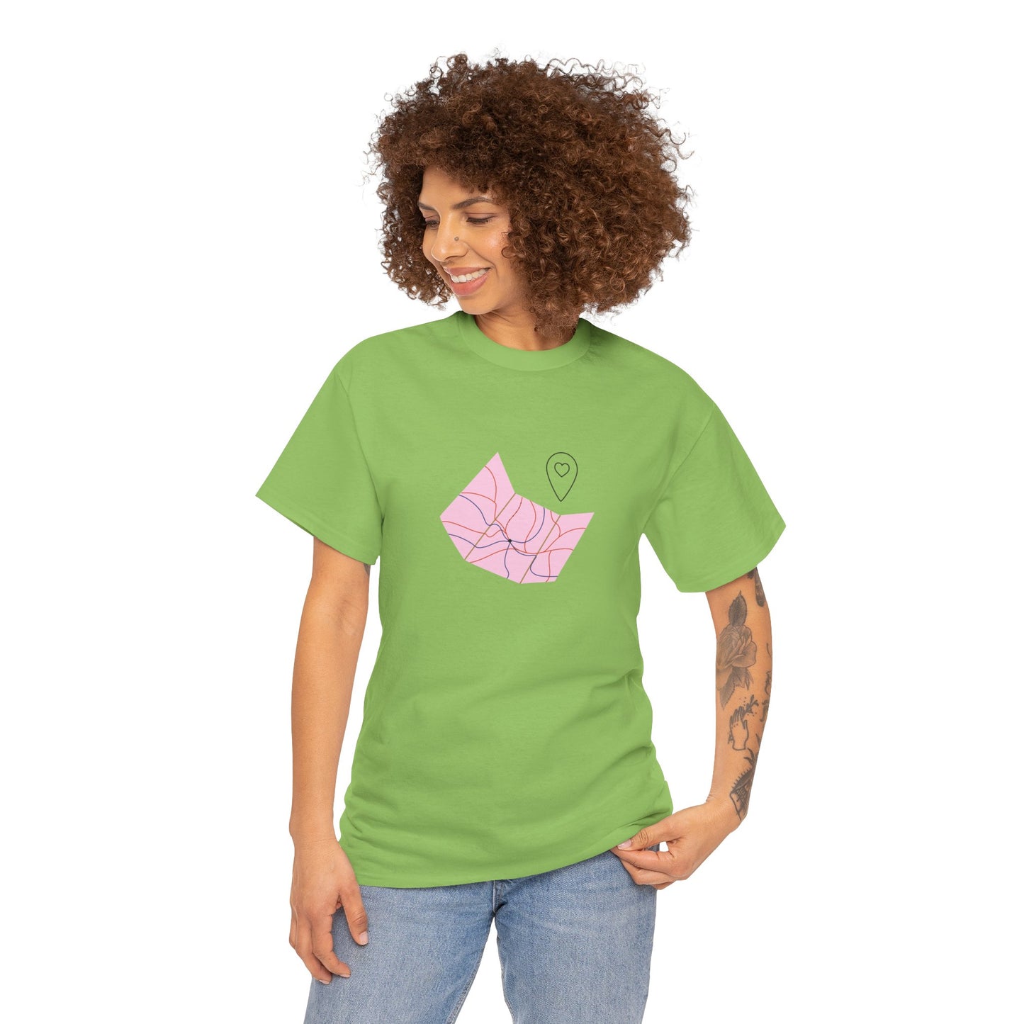 Follow Your Heart - Unisex Heavy Cotton Tee - 11445