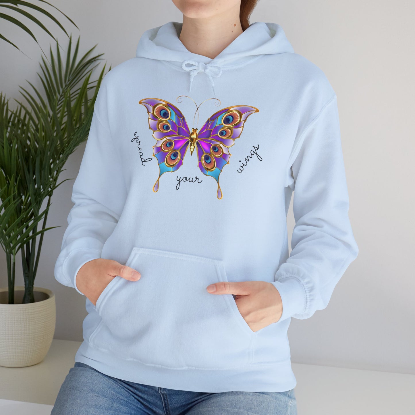 Spread Your Wings -  Unisex Heavy Blend™ Hooded Sweatshirt