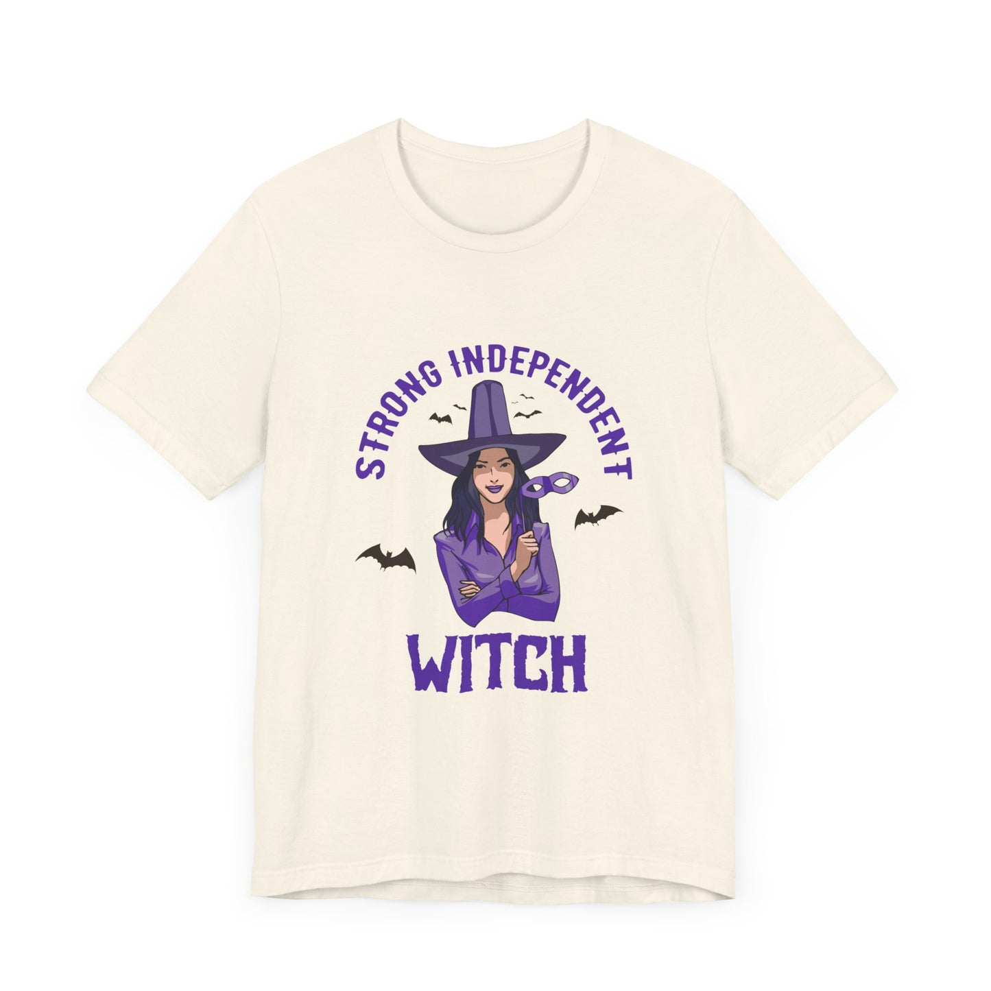 Halloween: Strong Independent Witch - Unisex Jersey Short Sleeve Tee