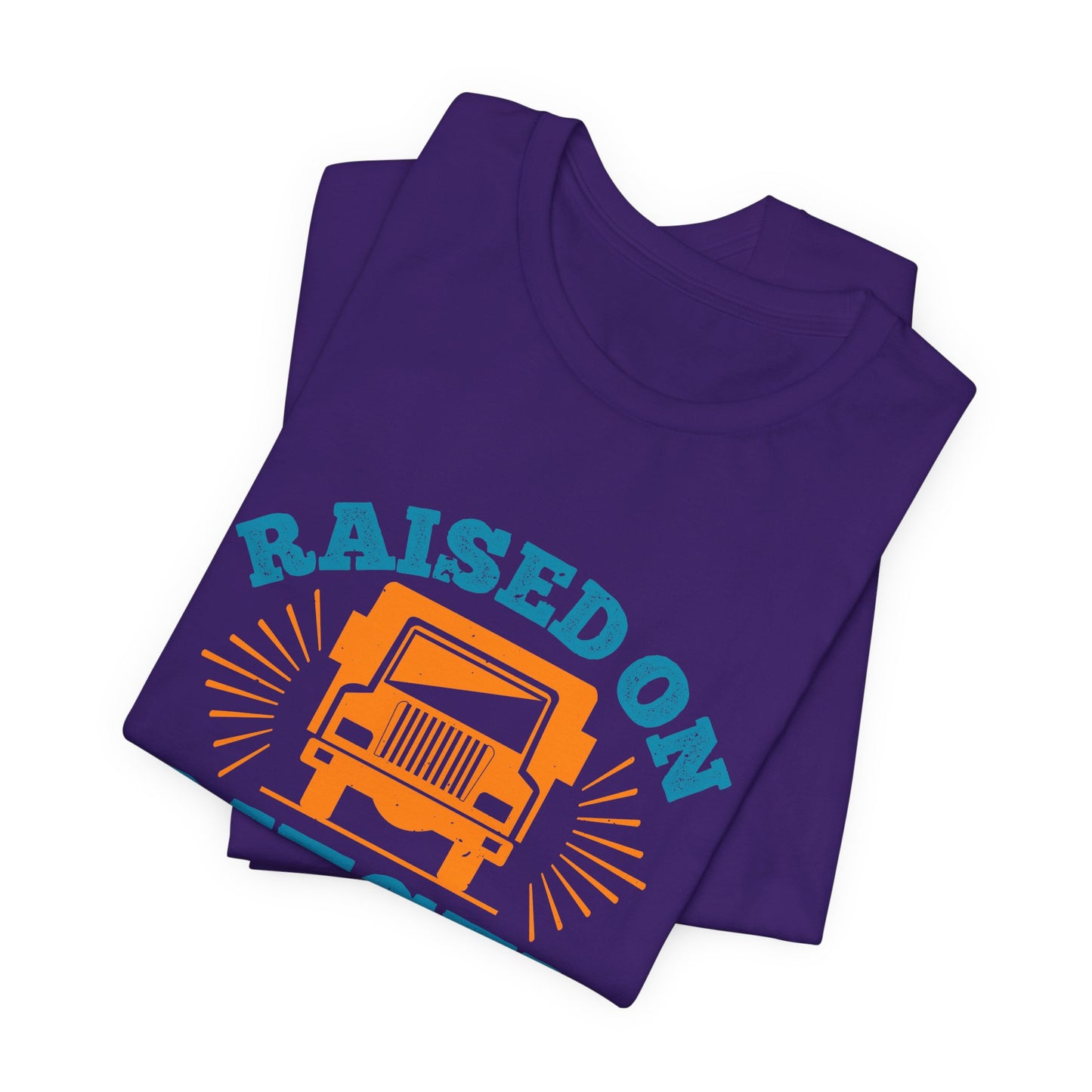 Raised On Diesel - Unisex Jersey Short Sleeve Tee - 11225