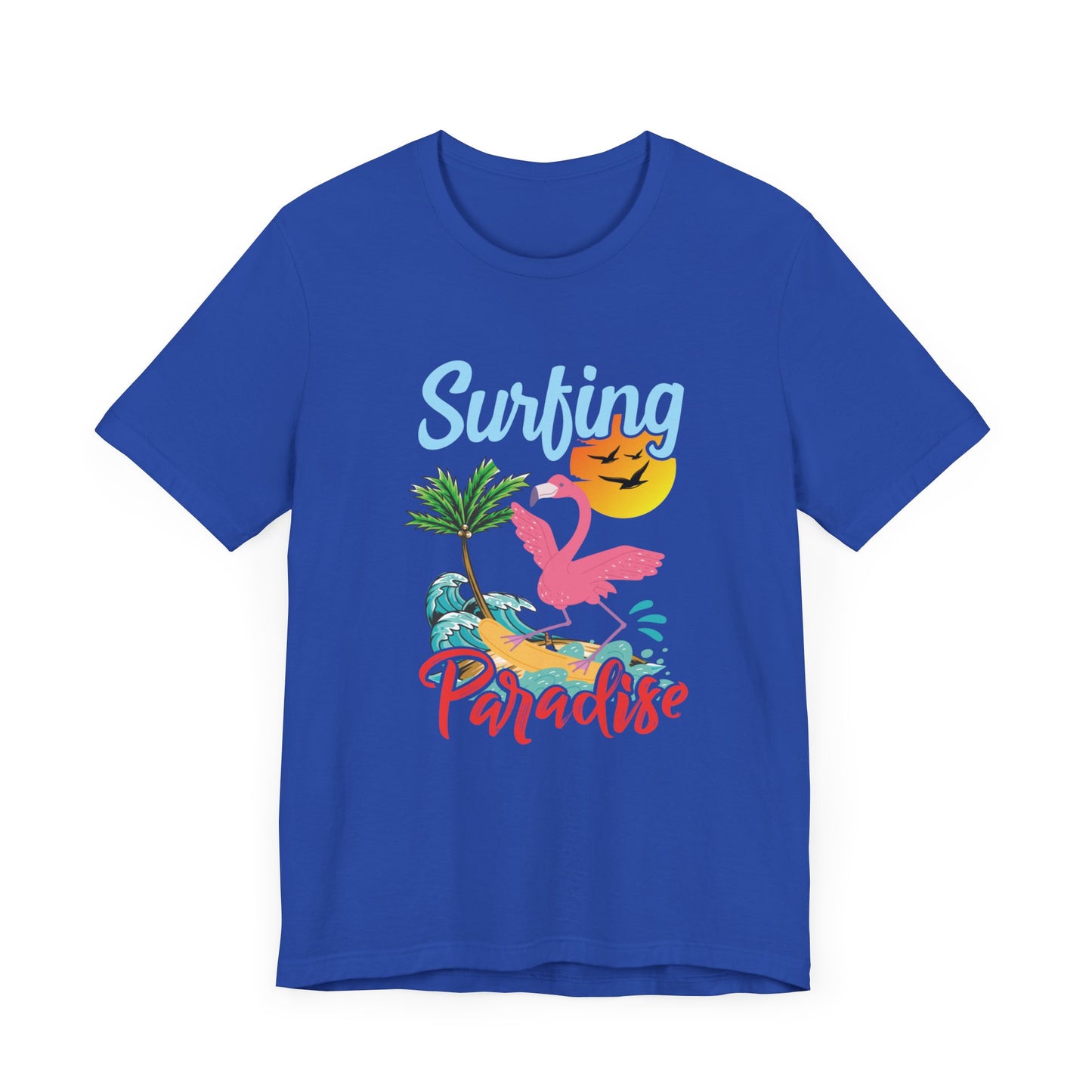 Surfing Paradise - Unisex Jersey Short Sleeve Tee