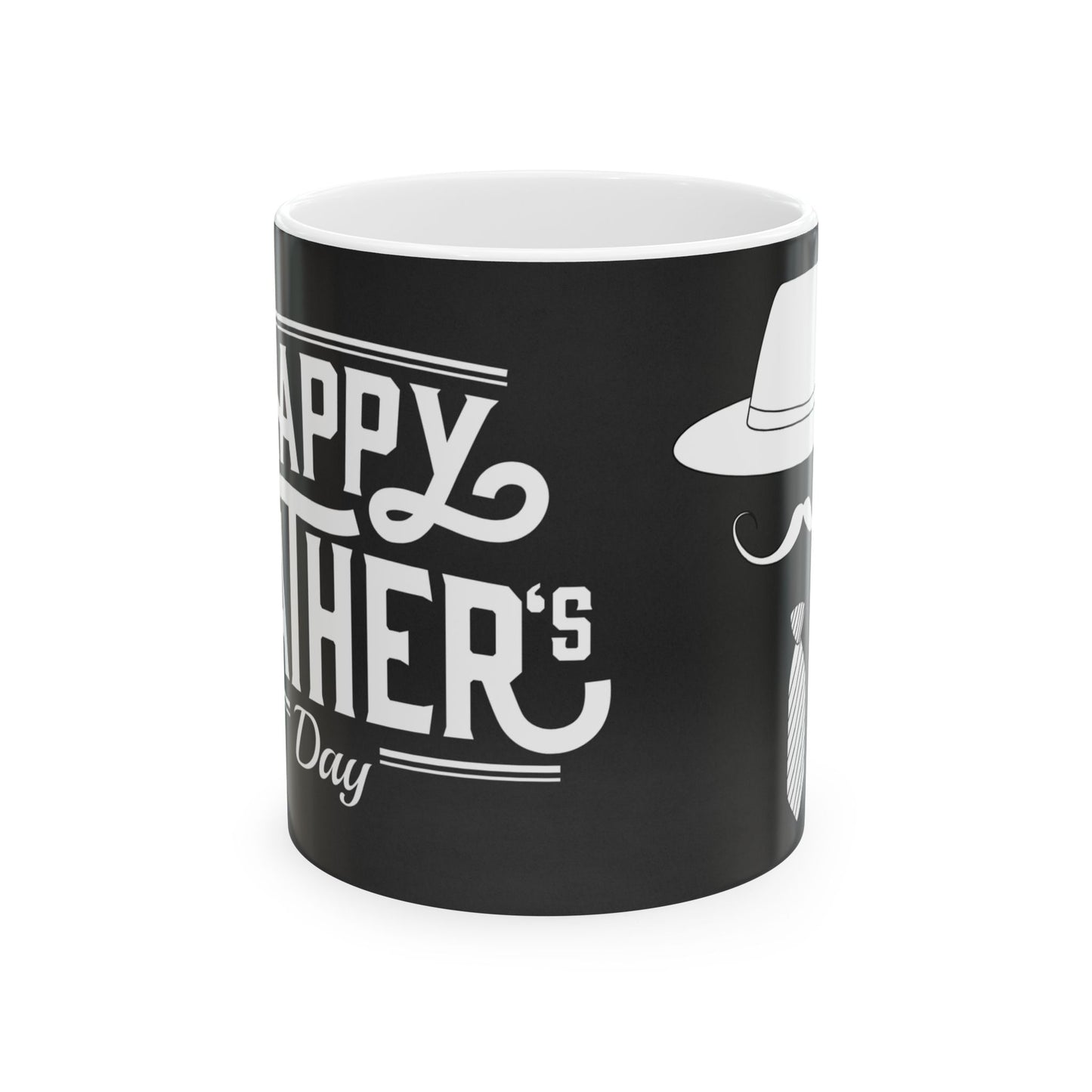 Happy Father's Day Ceramic Mug | Gift for Dad, Coffee Lover, Tea Enthusiast, Unique Father's Day Present - 14029