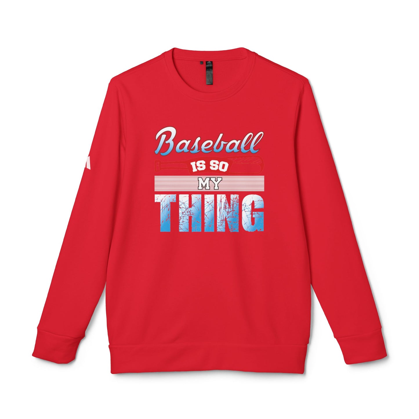 Baseball Is My Thing - adidas Unisex Fleece Crewneck Sweatshirt - 14099