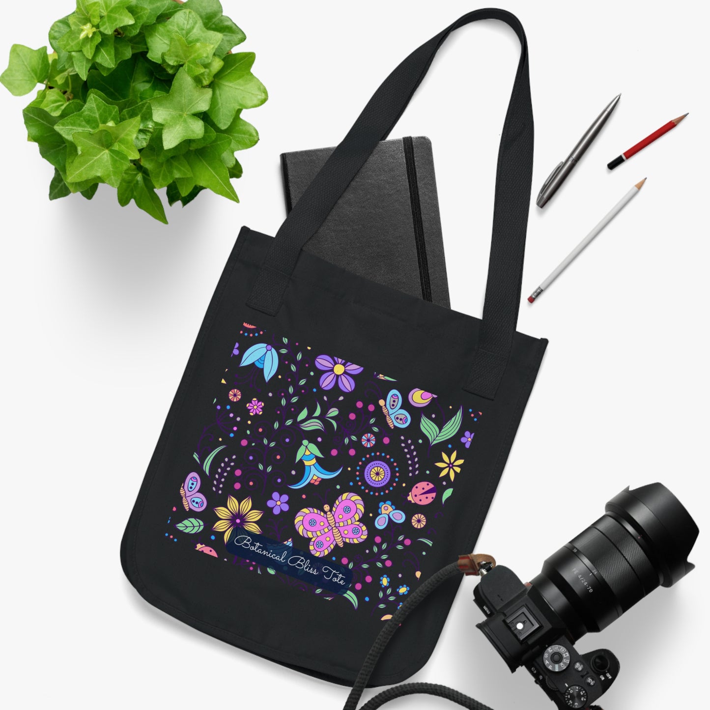 Organic Canvas Tote Bag | Nature Lovers