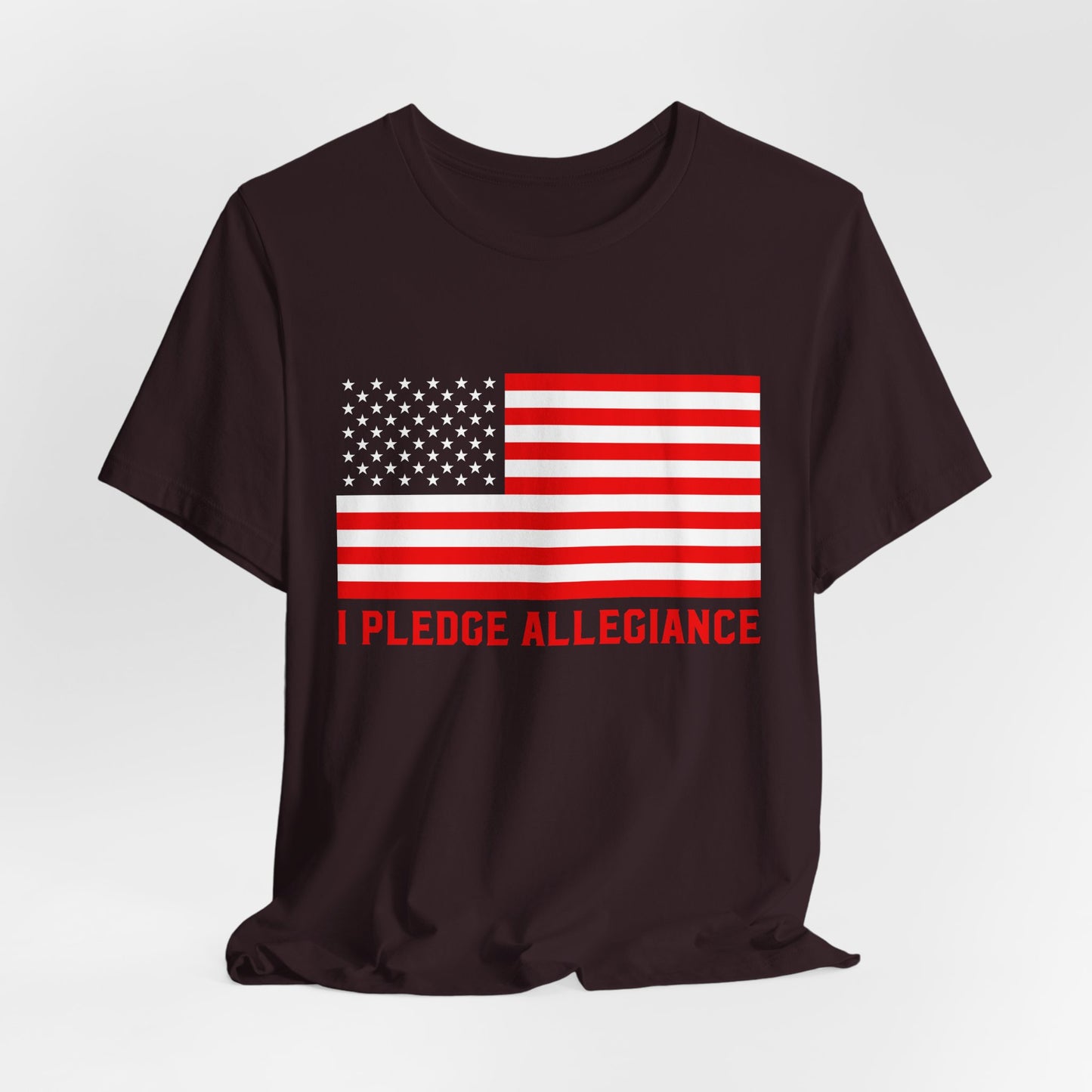 Patriotic Pledge Tee, Unisex T-Shirt for Celebrating Freedom, Independence Day Shirt Gift for Patriots - 13697