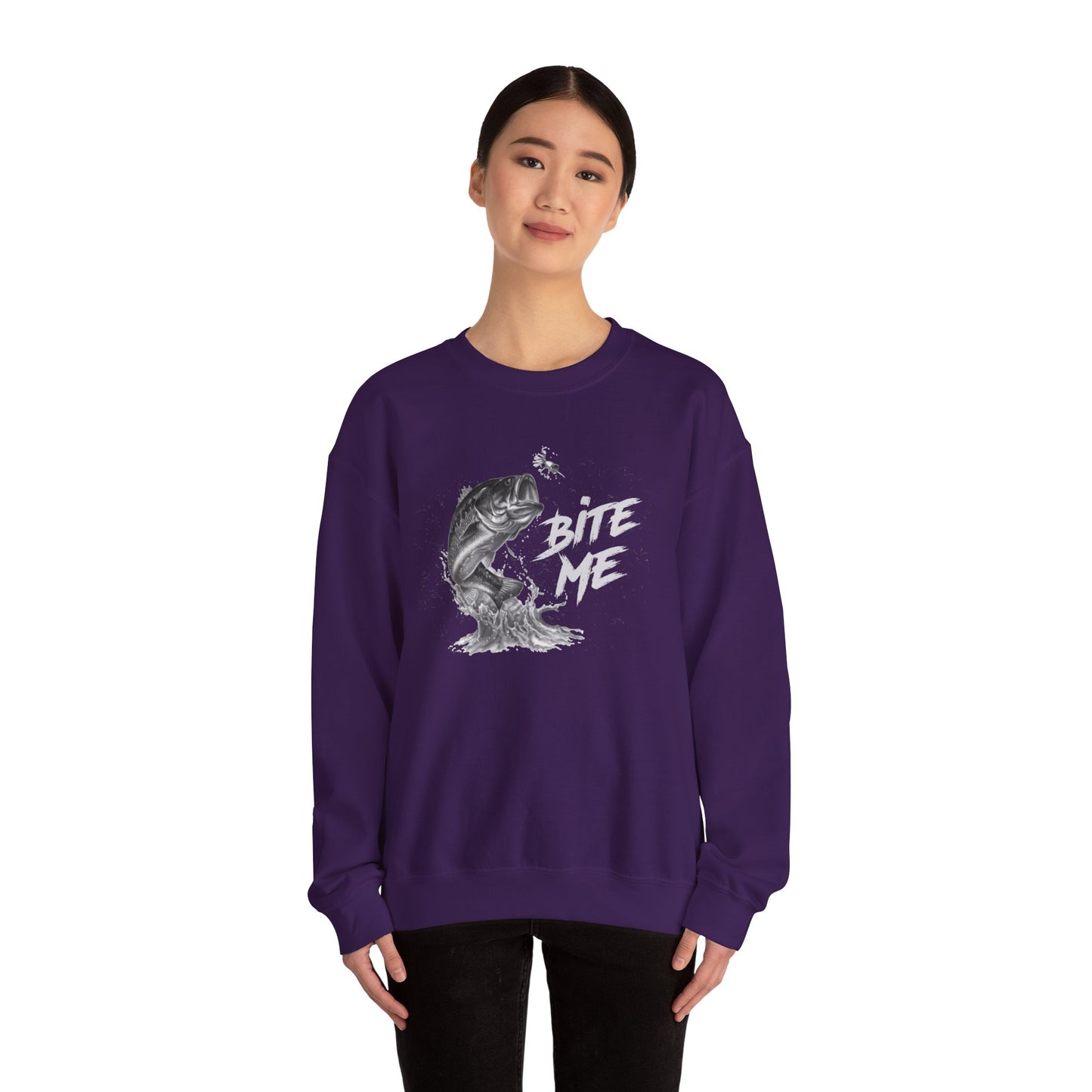 Bite Me - Unisex Heavy Blend™ Crewneck Sweatshirt