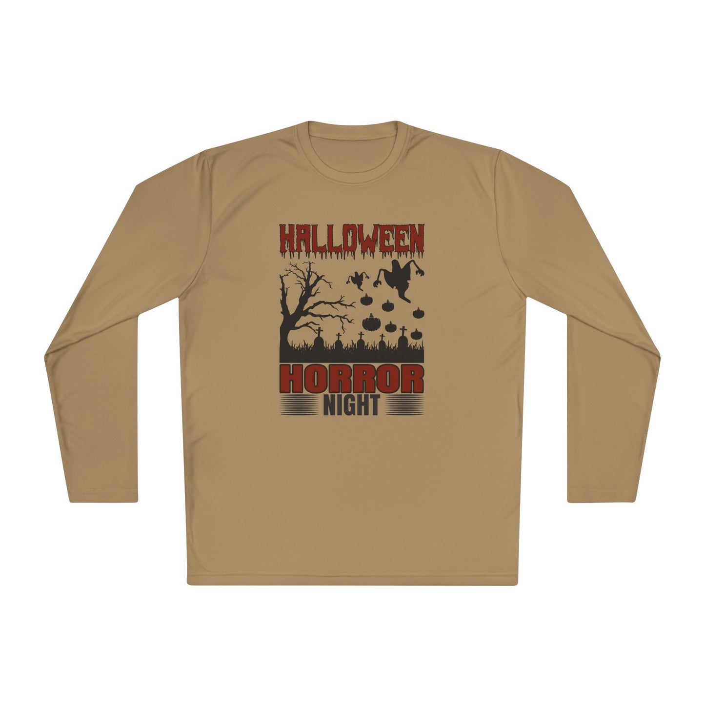 Halloween Horror Night - Unisex Lightweight Long Sleeve Tee - 13904