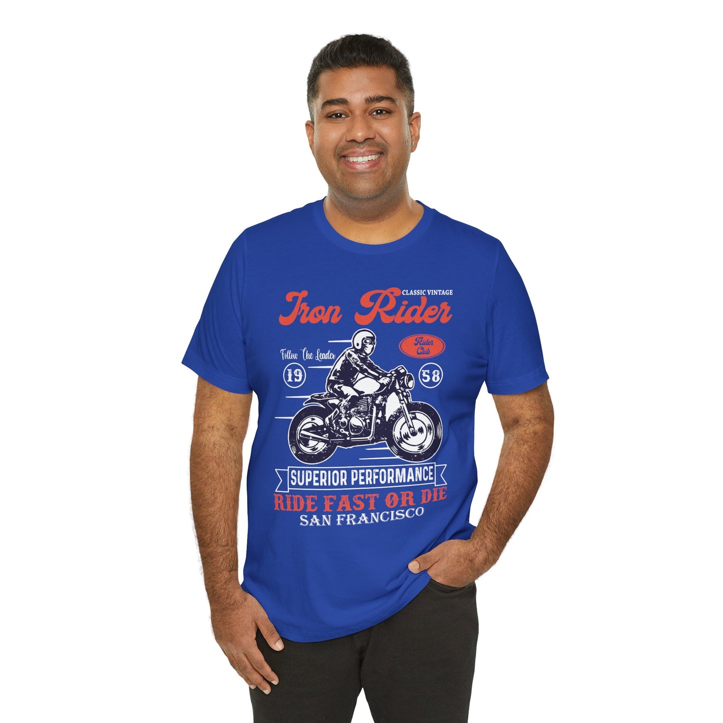 Iron Rider, Superior Performance - Unisex Jersey Short Sleeve Tee - 13209