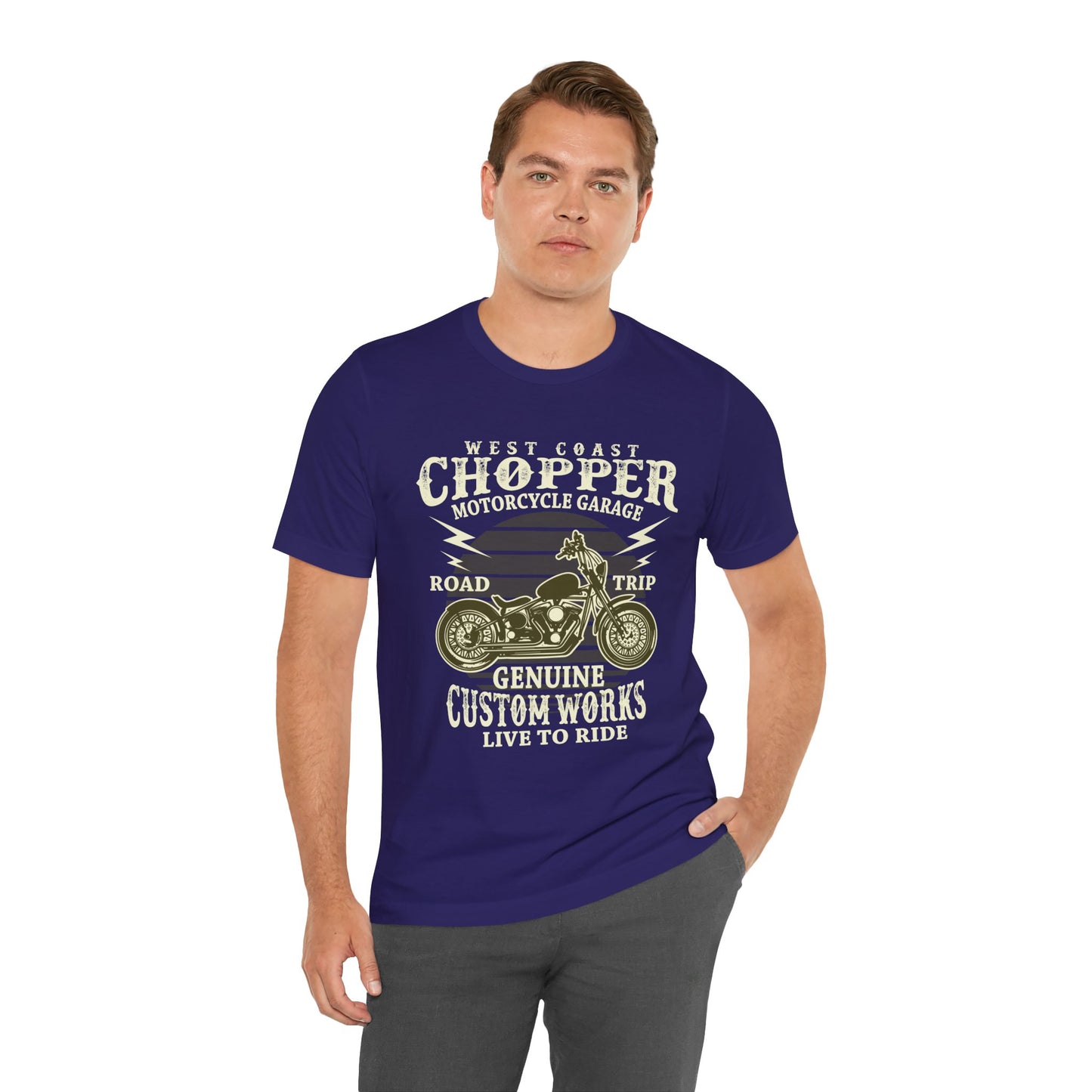 West Coast Chopper, Road Trip - Unisex Jersey Short Sleeve Tee - 13207
