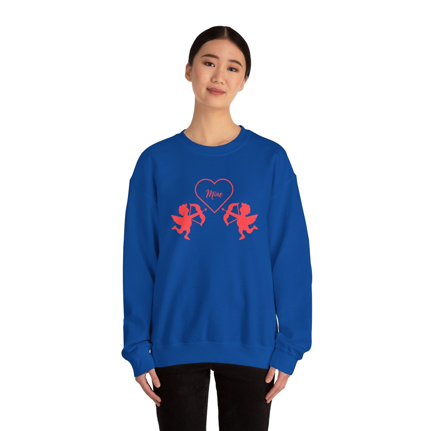 Angels, Mine - Unisex Heavy Blend™ Crewneck Sweatshirt - 11551