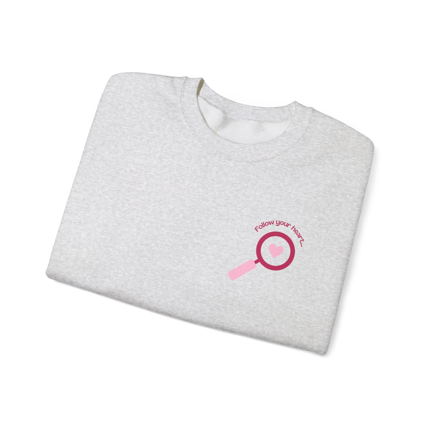 Follow Your Heart - Unisex Heavy Blend™ Crewneck Sweatshirt - 11621