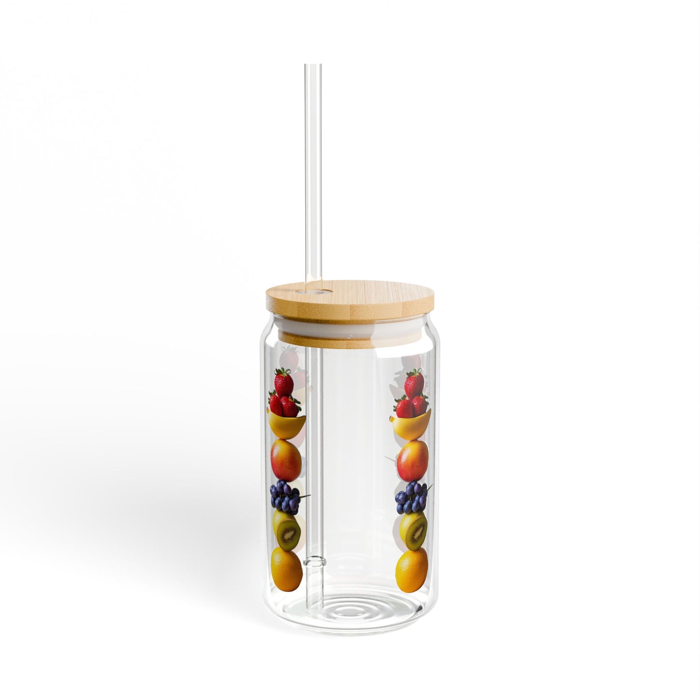 Nature's Candy in Every Bite,  Customizable - Sipper Glass, 16oz