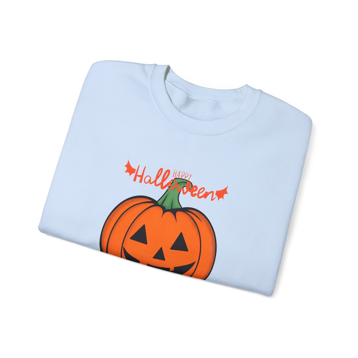 Happy Halloween, Big Pumpkin - Unisex Heavy Blend™ Crewneck Sweatshirt