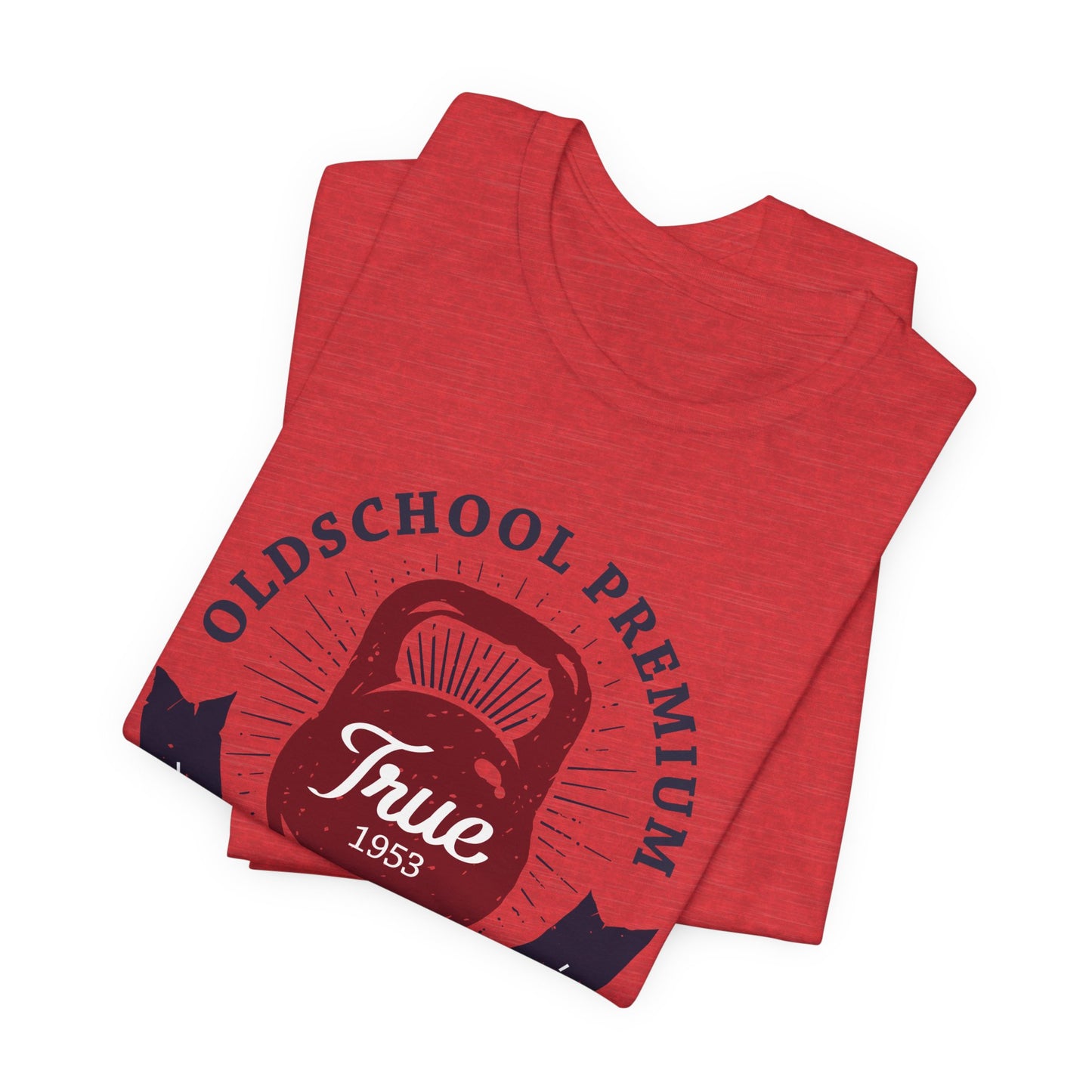 Gym: Old School Premium - Unisex Jersey Short Sleeve Tee