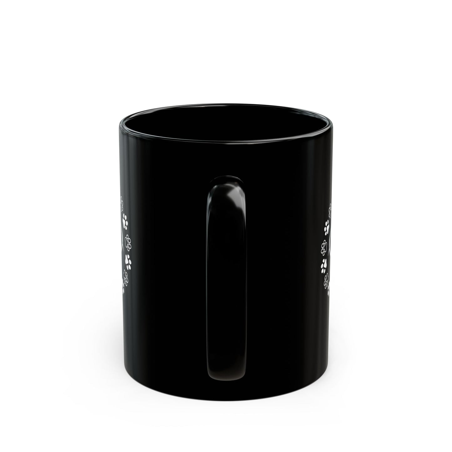 Home is Where The Dog is - Black Mug (11oz, 15oz)