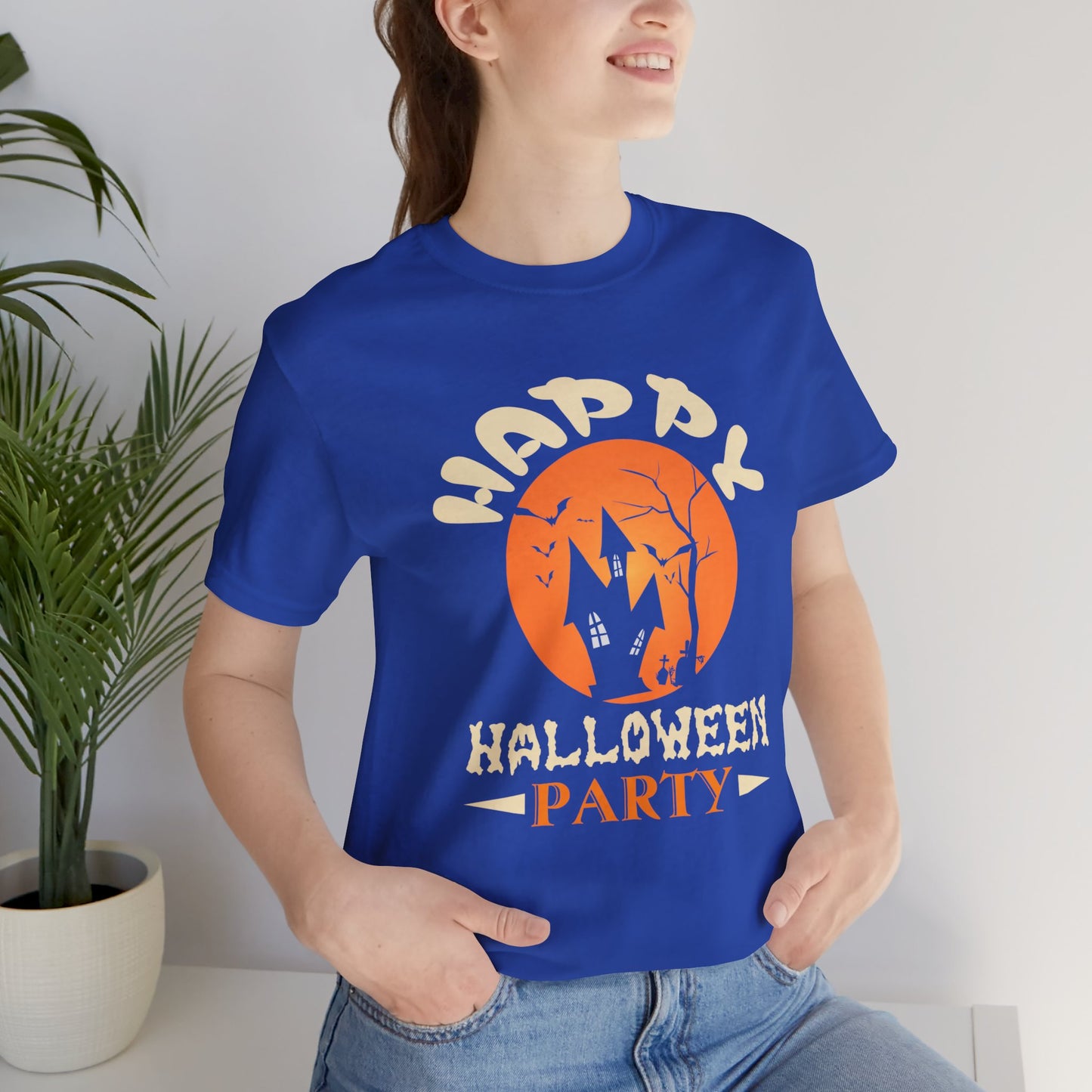 Happy Halloween Party - Unisex Jersey Short Sleeve Tee