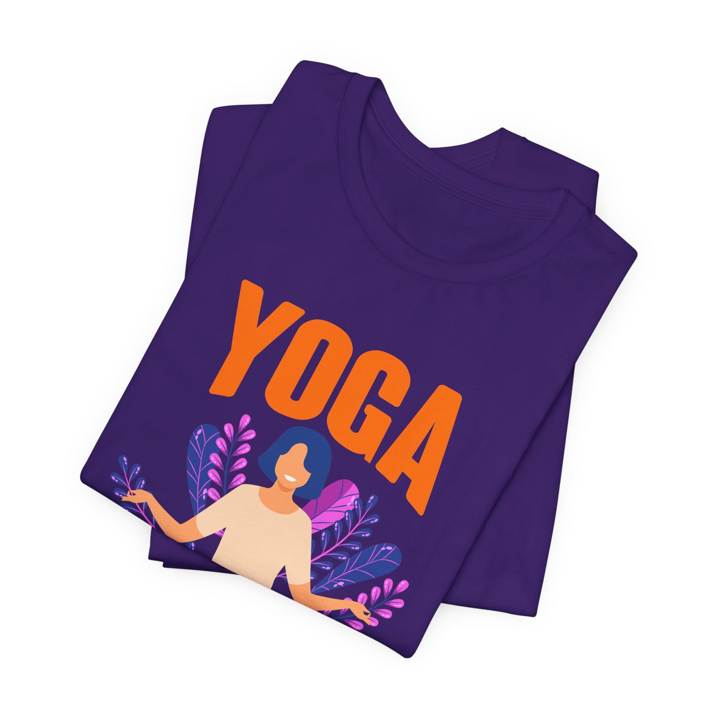 Yoga Is A Light Which Once Lit Will Never Dim - Unisex Jersey Short Sleeve Tee