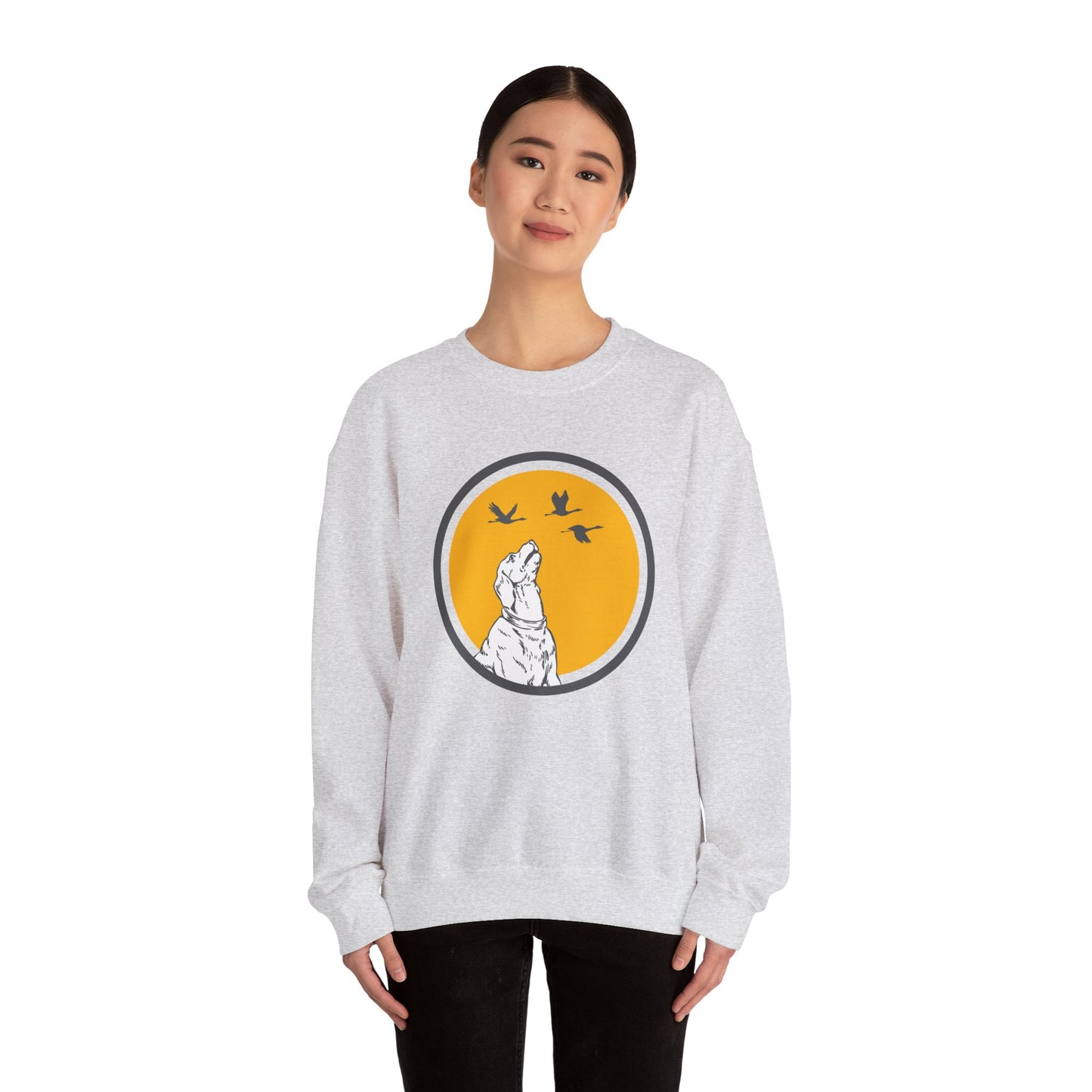 A Sunny Day Companion - Unisex Heavy Blend™ Crewneck Sweatshirt