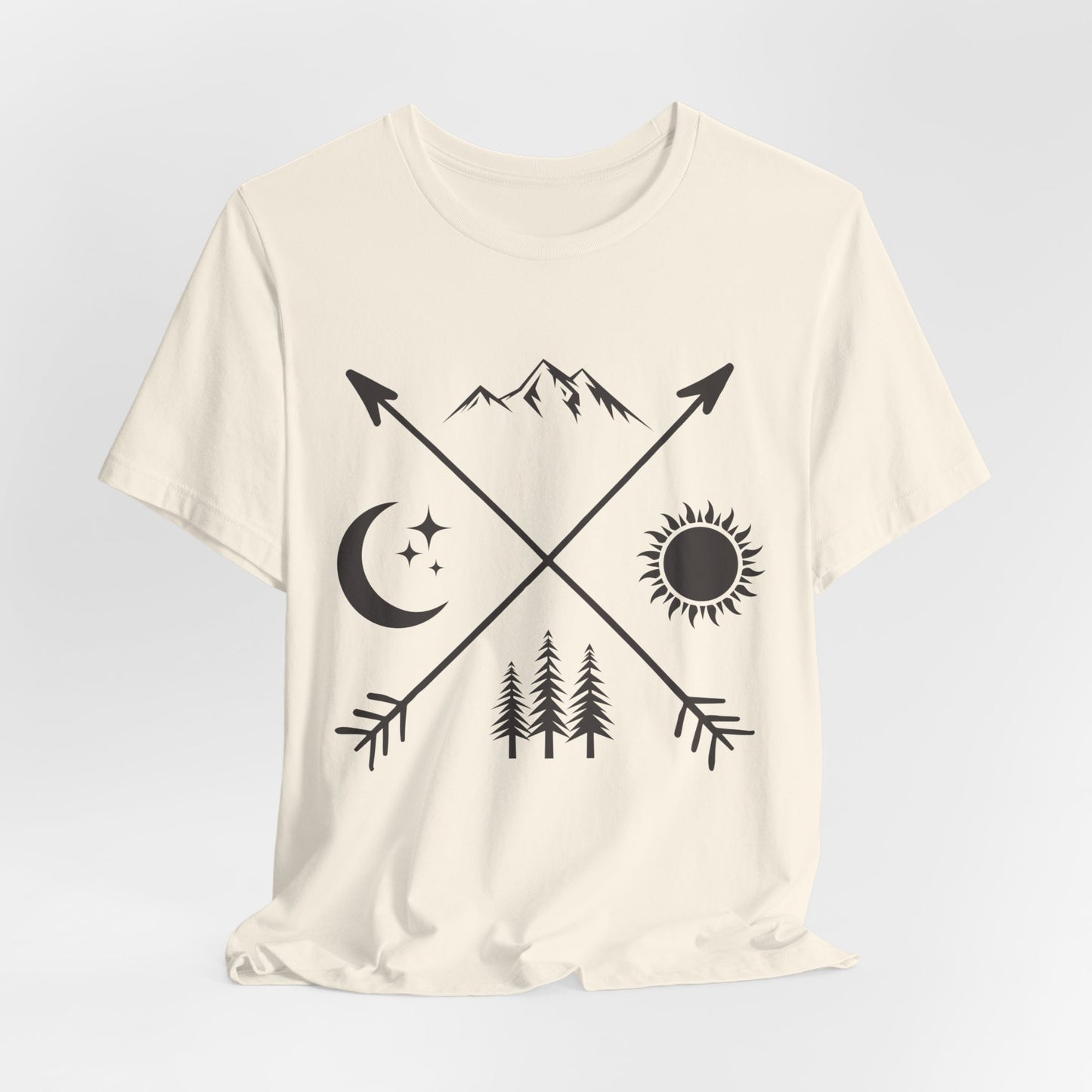 Camping & Outdoor - Unisex Jersey Short Sleeve Tee