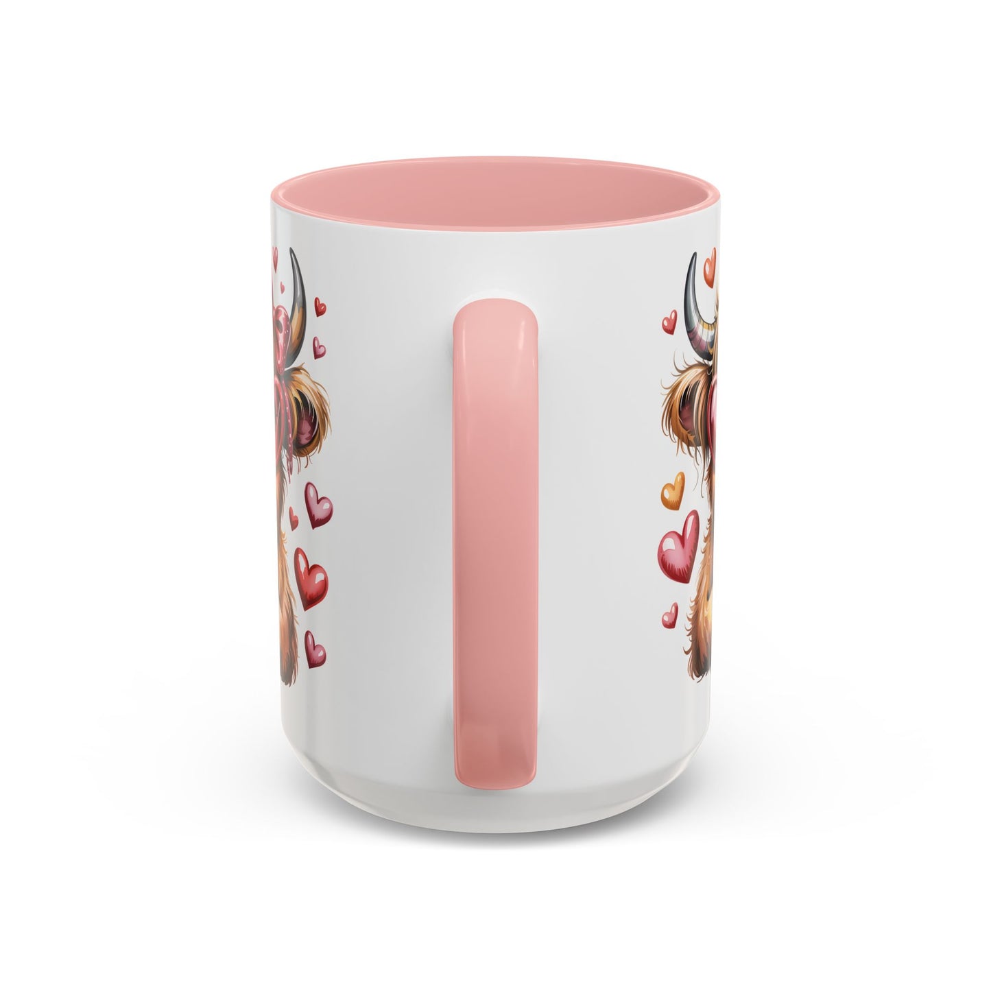 Love You Moo-re Highland Cow Mug – Cute Valentine’s Day Gift, Funny Romantic Coffee Mug (11oz / 15oz) - 14779