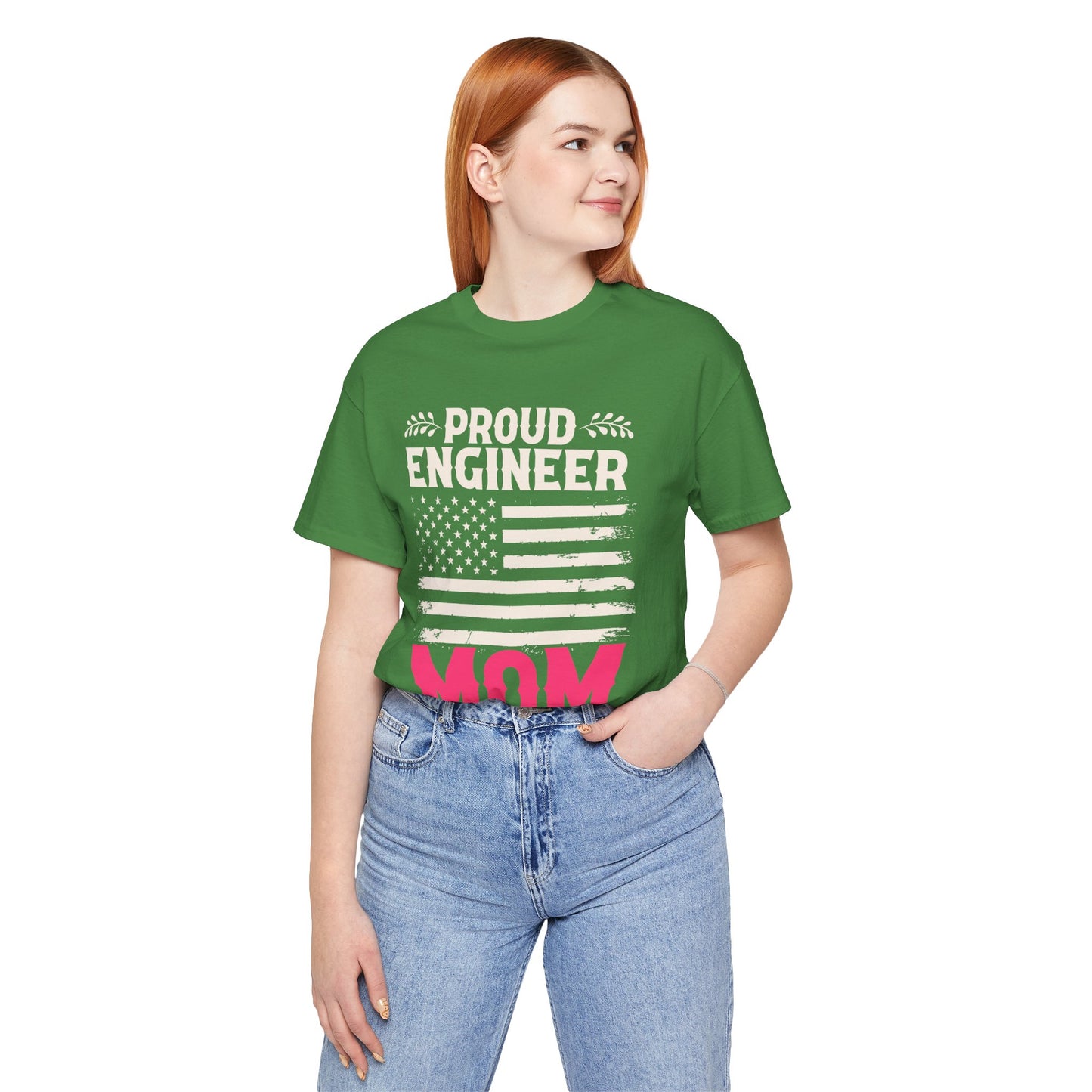 Engineer: Proud Engineer Mom - Unisex Jersey Short Sleeve Tee