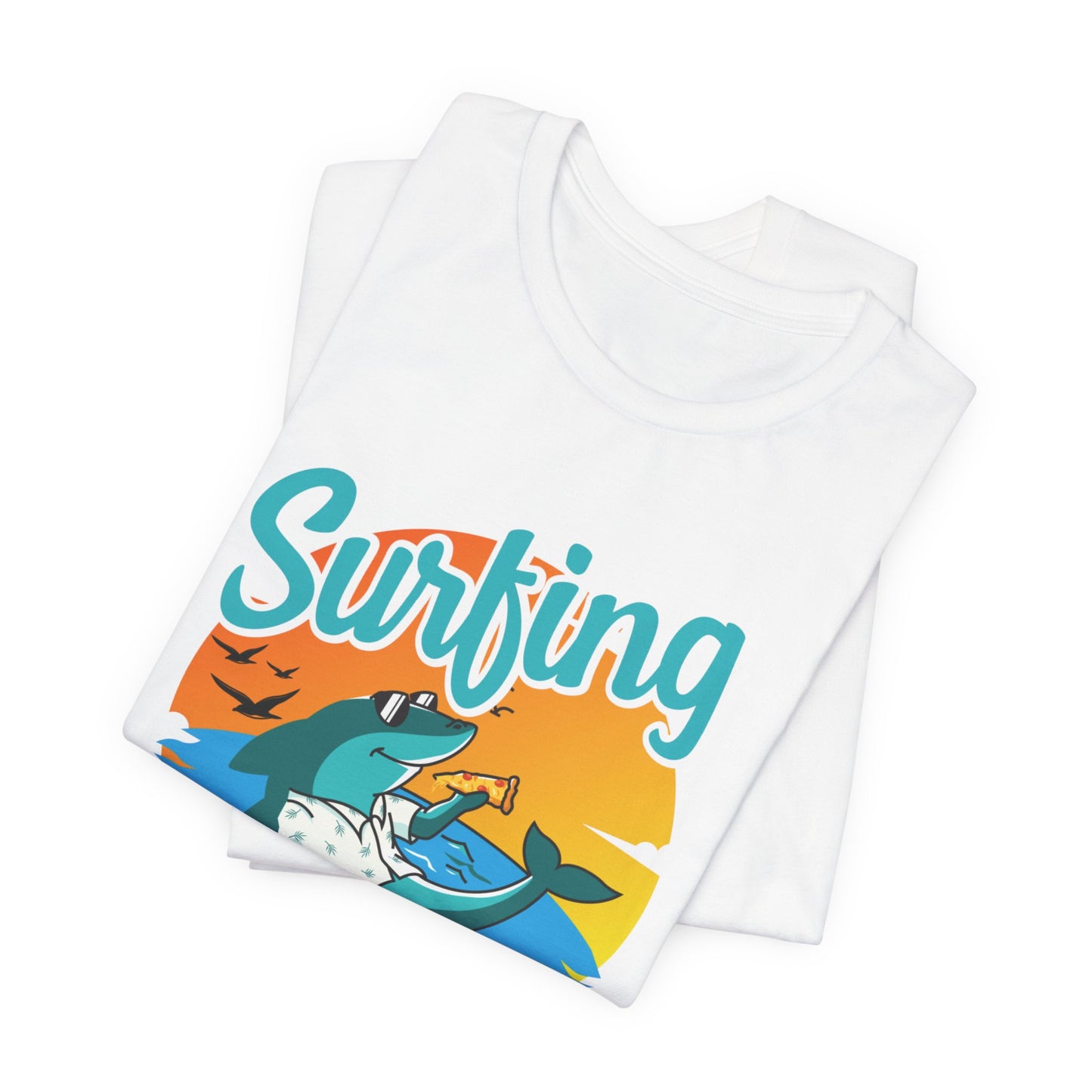 Surfing Paradise - Unisex Jersey Short Sleeve Tee - 13092
