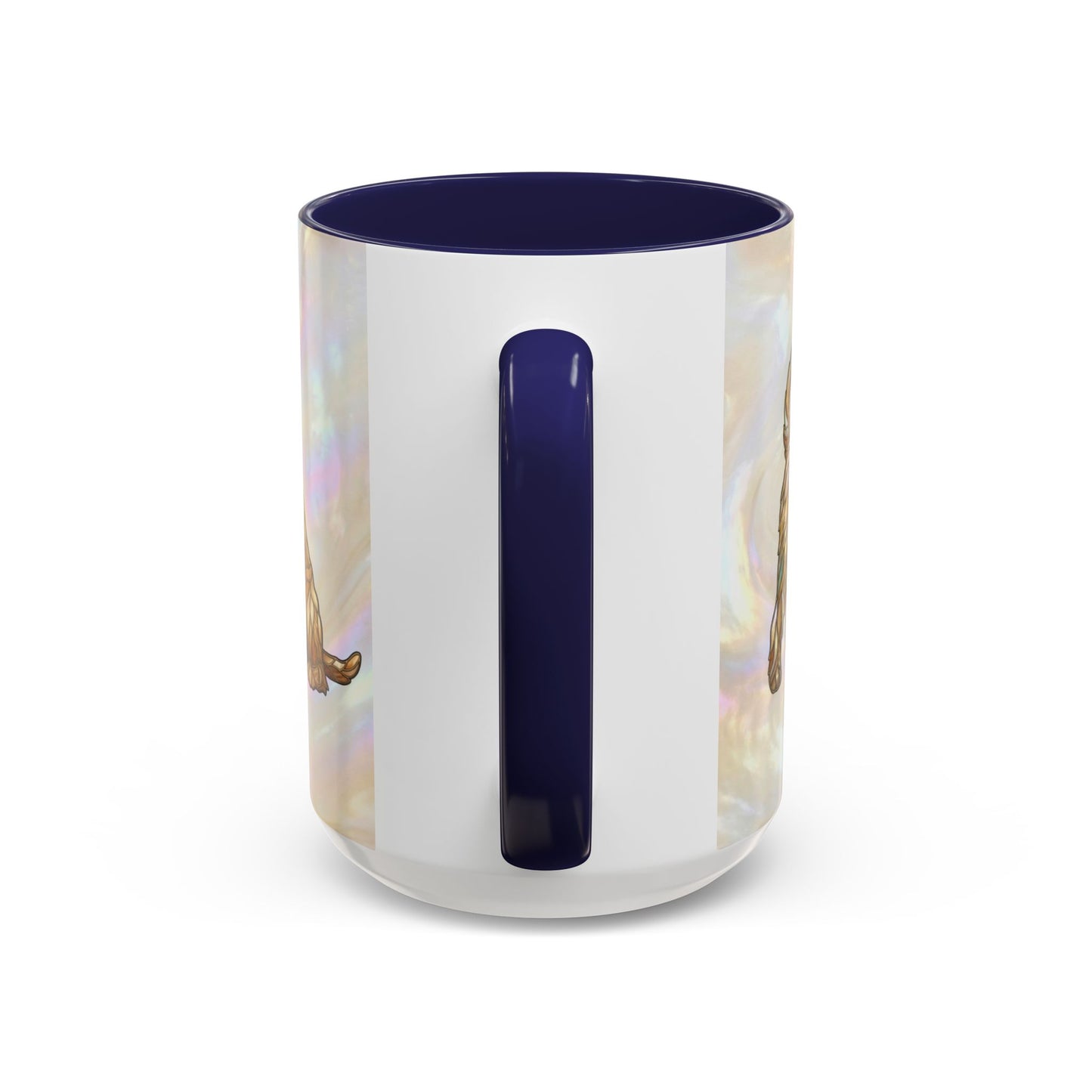 Wheaten Terrier Accent Coffee Mug – Stained Glass Design 11/15oz - 14651