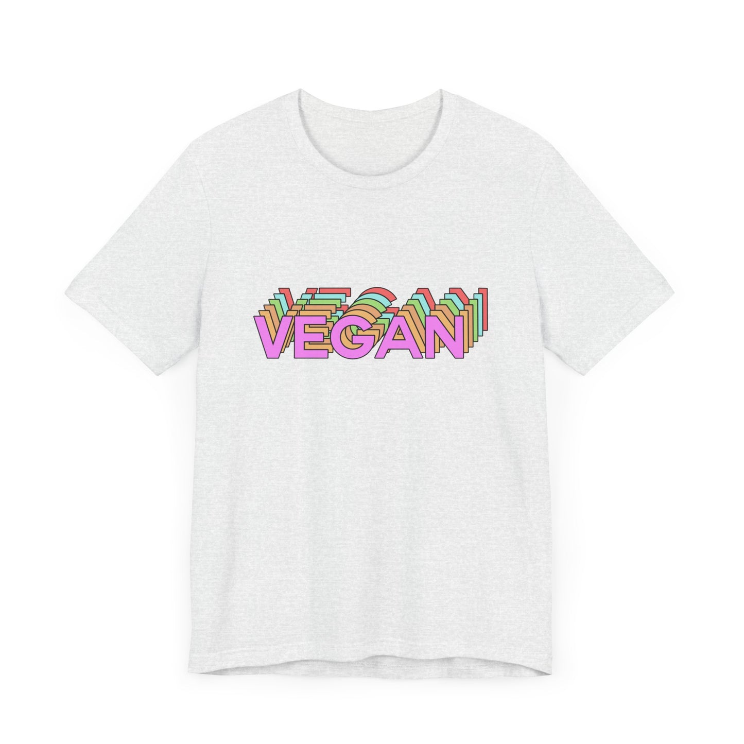 Vegan - Unisex Jersey Short Sleeve Tee