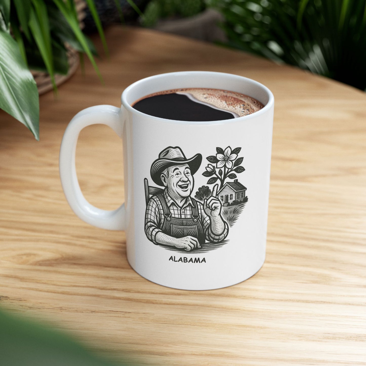 "In Alabama, we don’t do small talk, we do big stories." Ceramic Mug - 11oz & 15oz - 12791