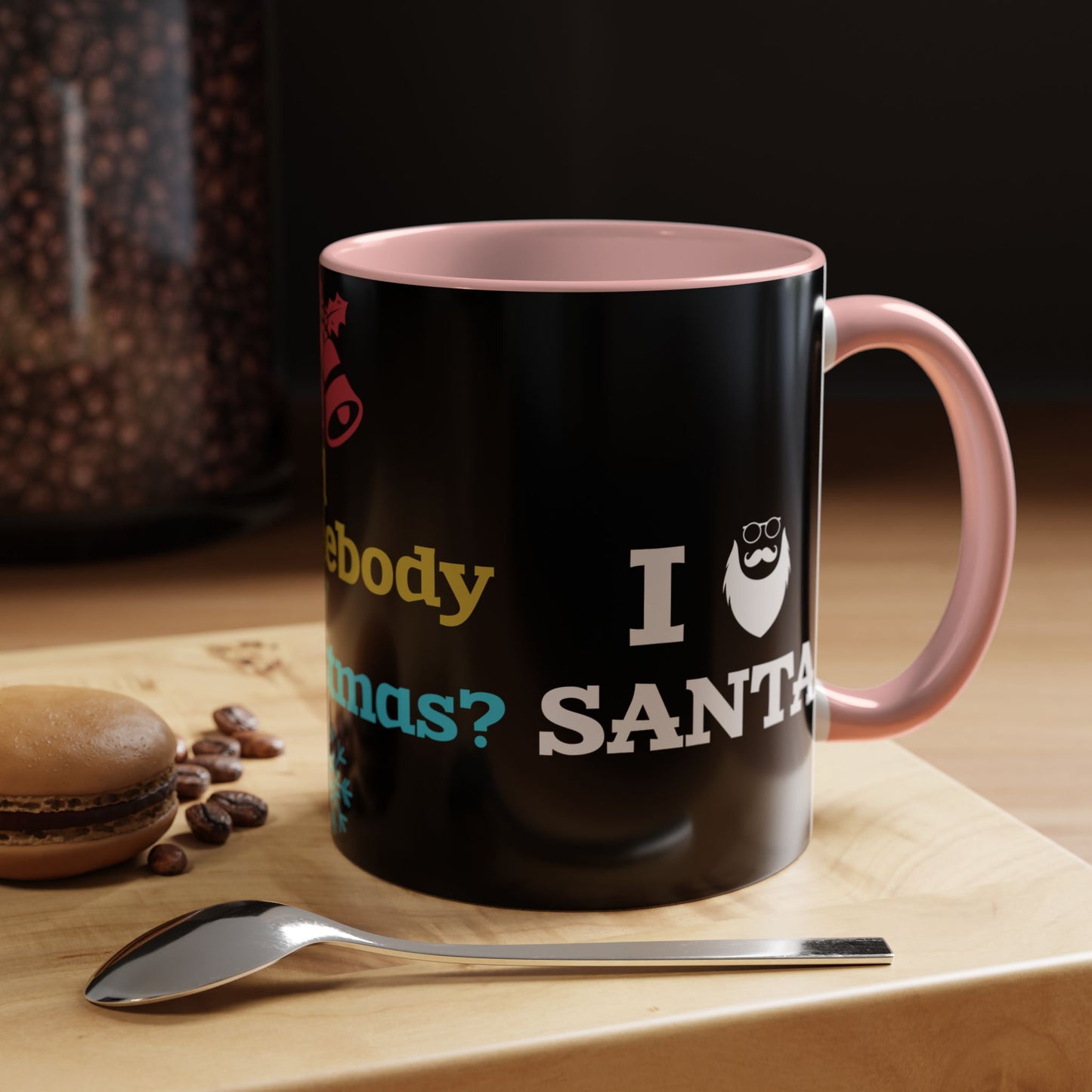 Did Somebody Say Christmas? - Accent Coffee Mug (11, 15oz)