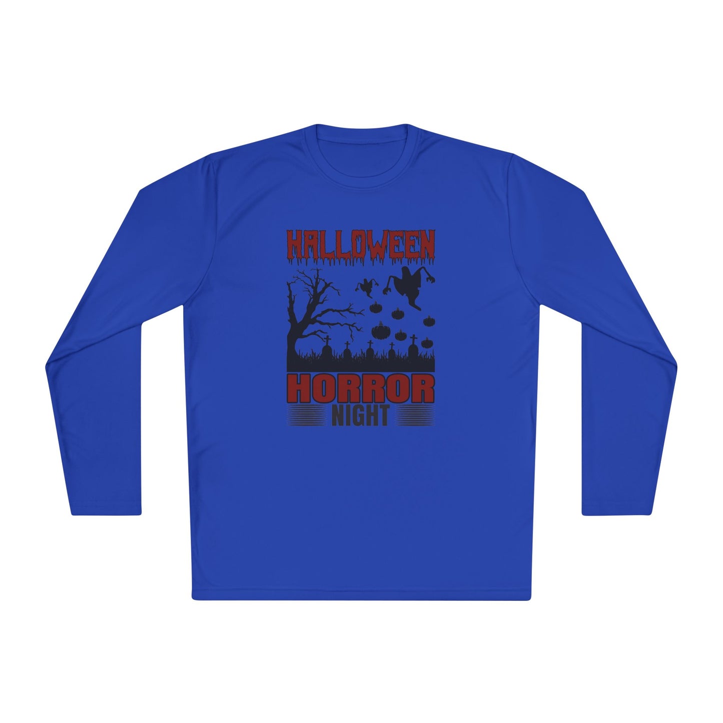 Halloween Horror Night - Unisex Lightweight Long Sleeve Tee - 13904