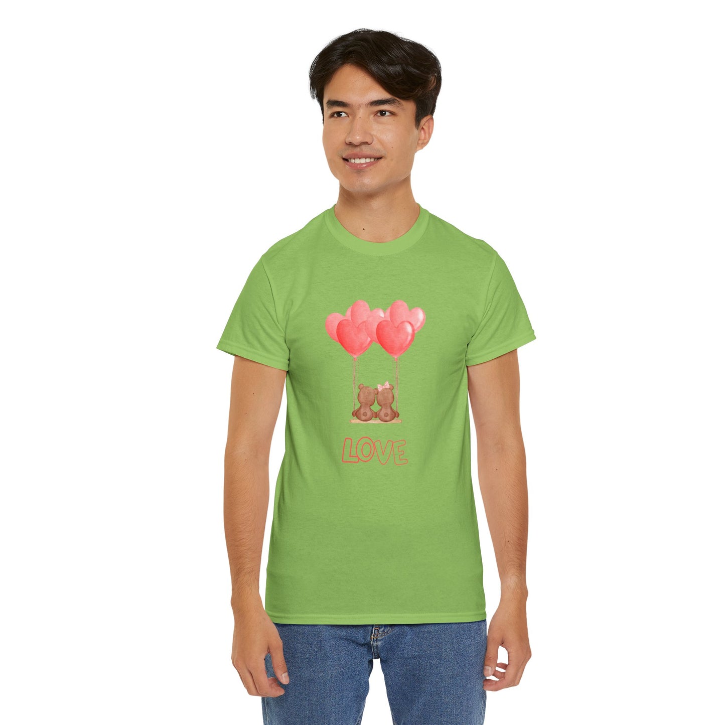 Valentine's, Love - Unisex Heavy Cotton Tee - 11441