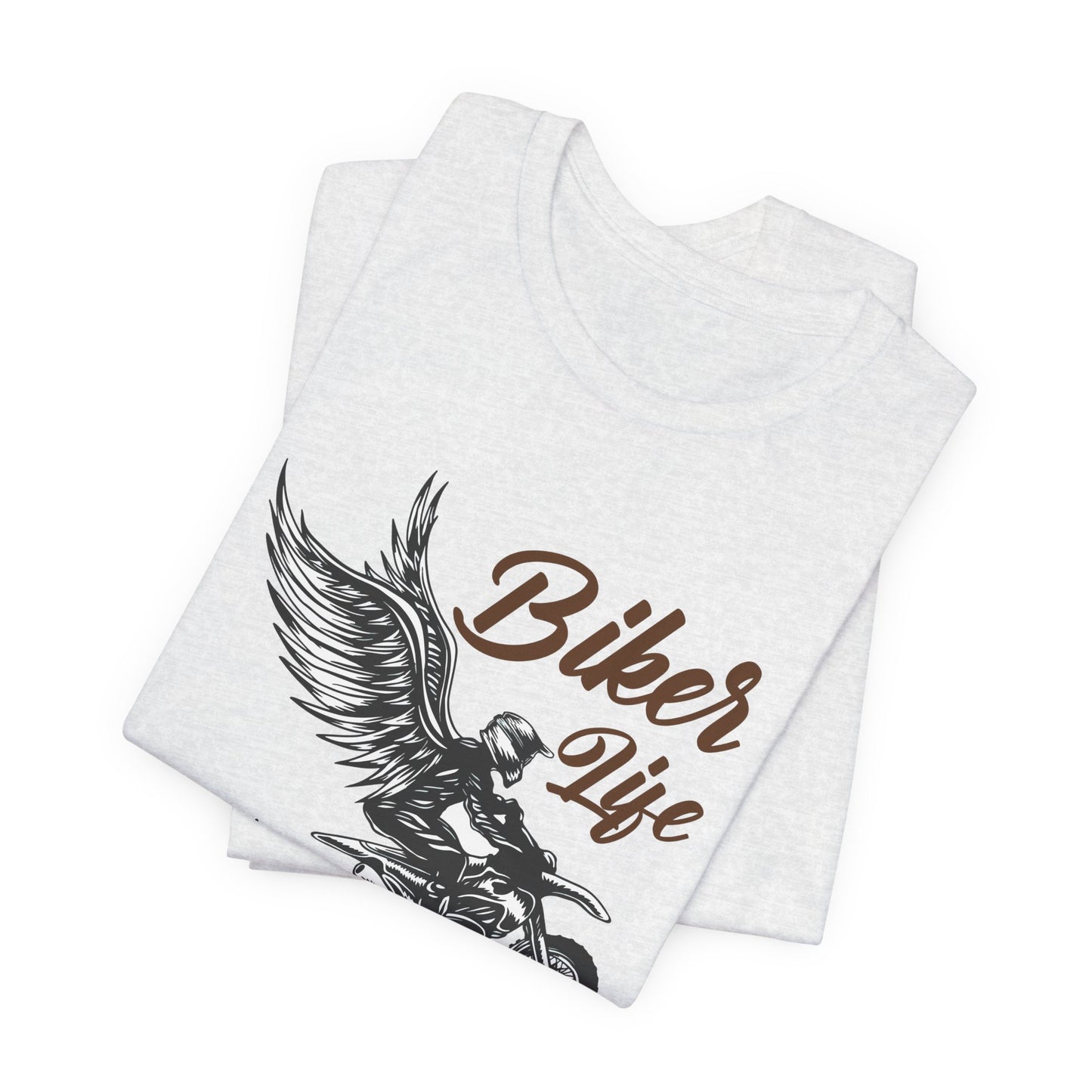 Biker Life, Life Behind Bars - Unisex Jersey Short Sleeve Tee