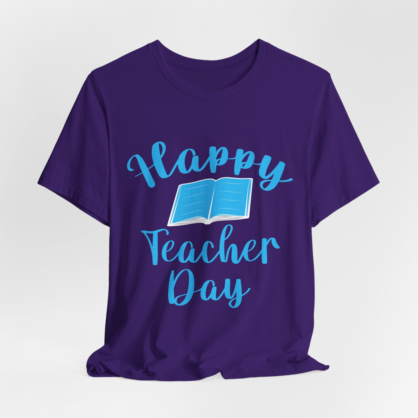 Teacher: Happy Teacher Day - Unisex Jersey Short Sleeve Tee - 13439