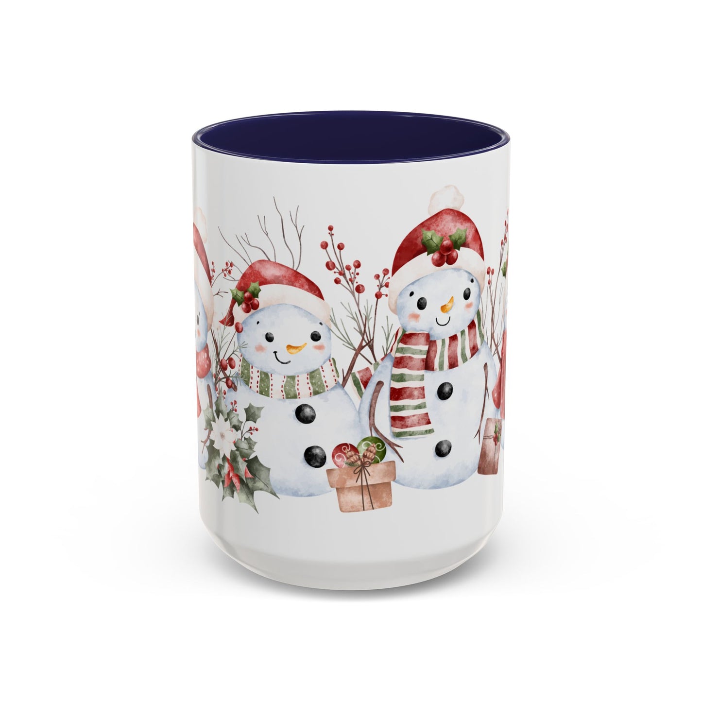 Snowmen - Accent Coffee Mug (11, 15oz) - 10359