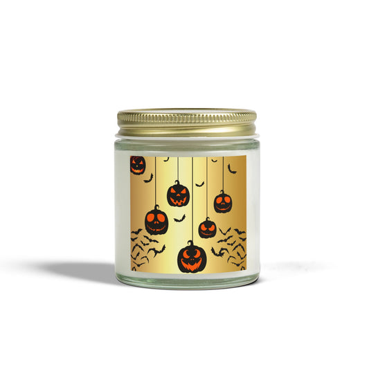Pumpkin Party - Scented Coconut Apricot Candles (4oz, 9oz) - 14101